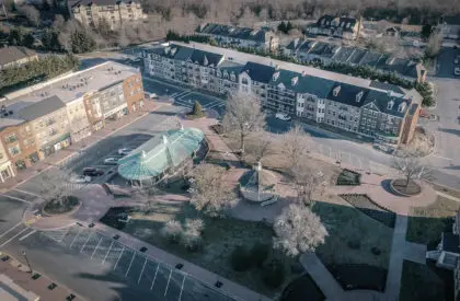 Outdoor dining experience in the Village at Worman’s Mill offers safe place for community to gather