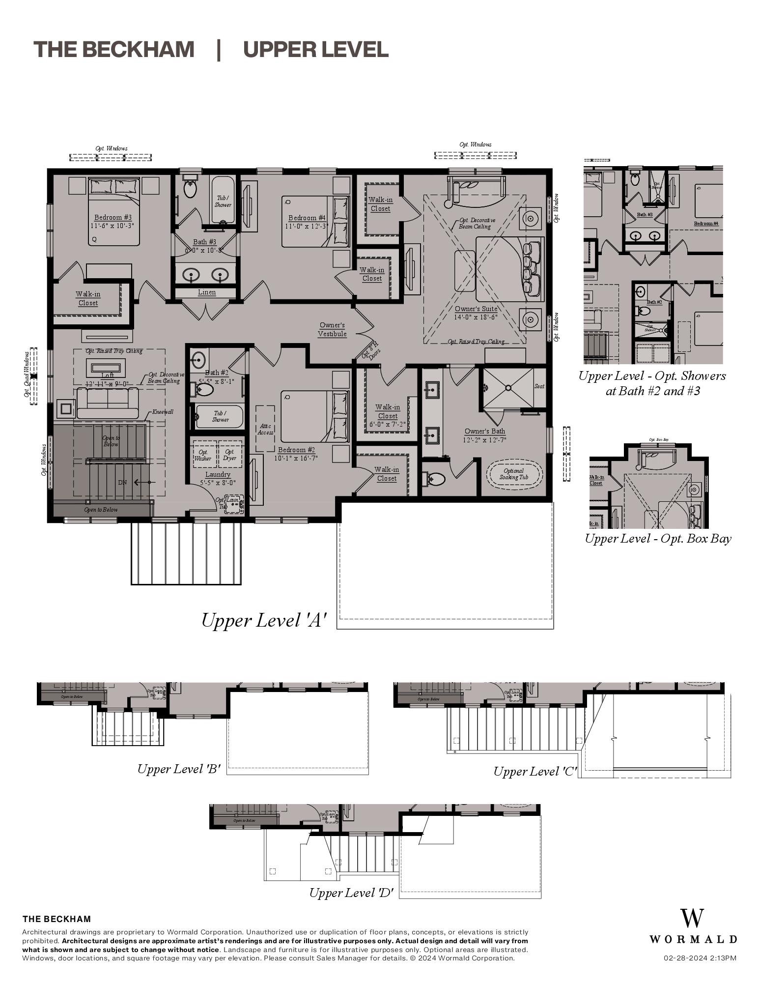 The Beckham floor plan 1