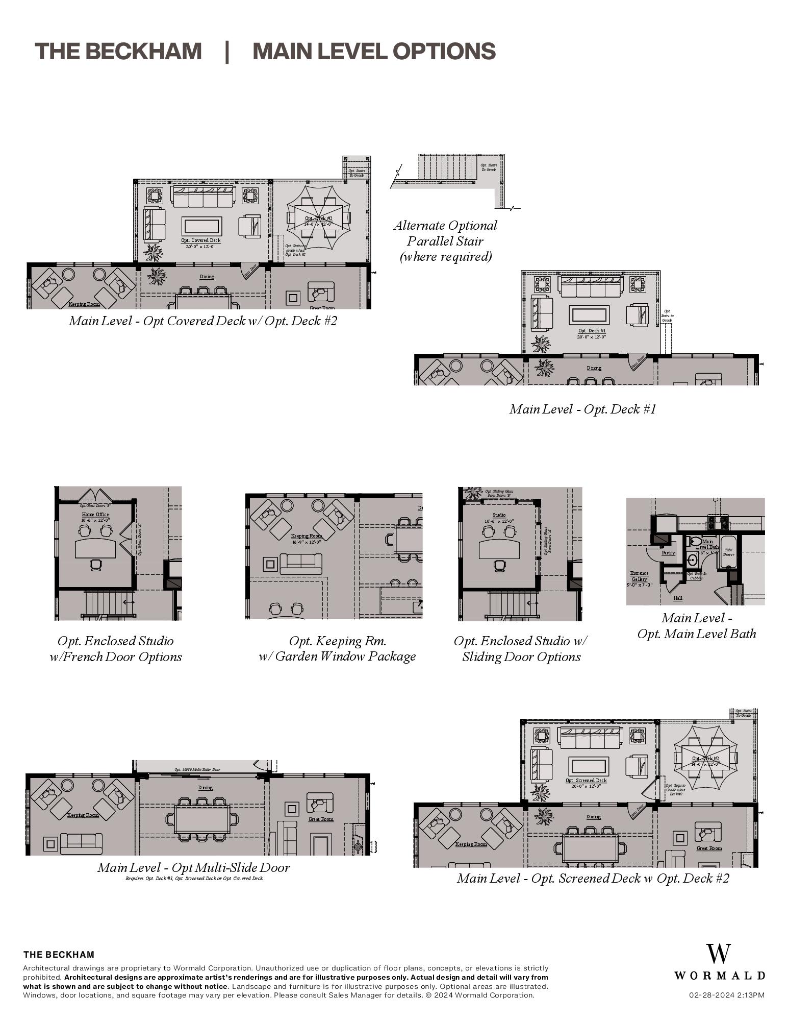 The Beckham floor plan 3