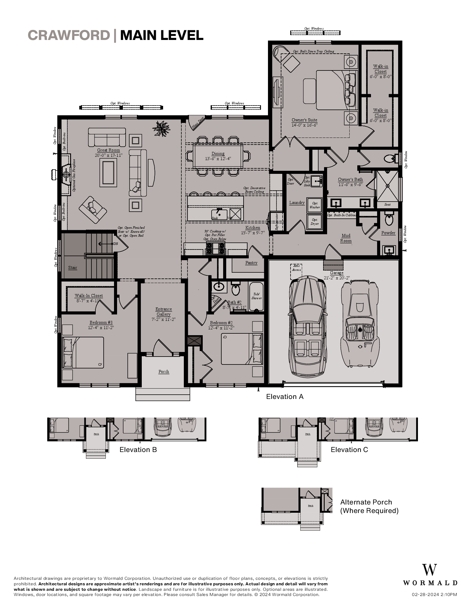 The Crawford floor plan 0