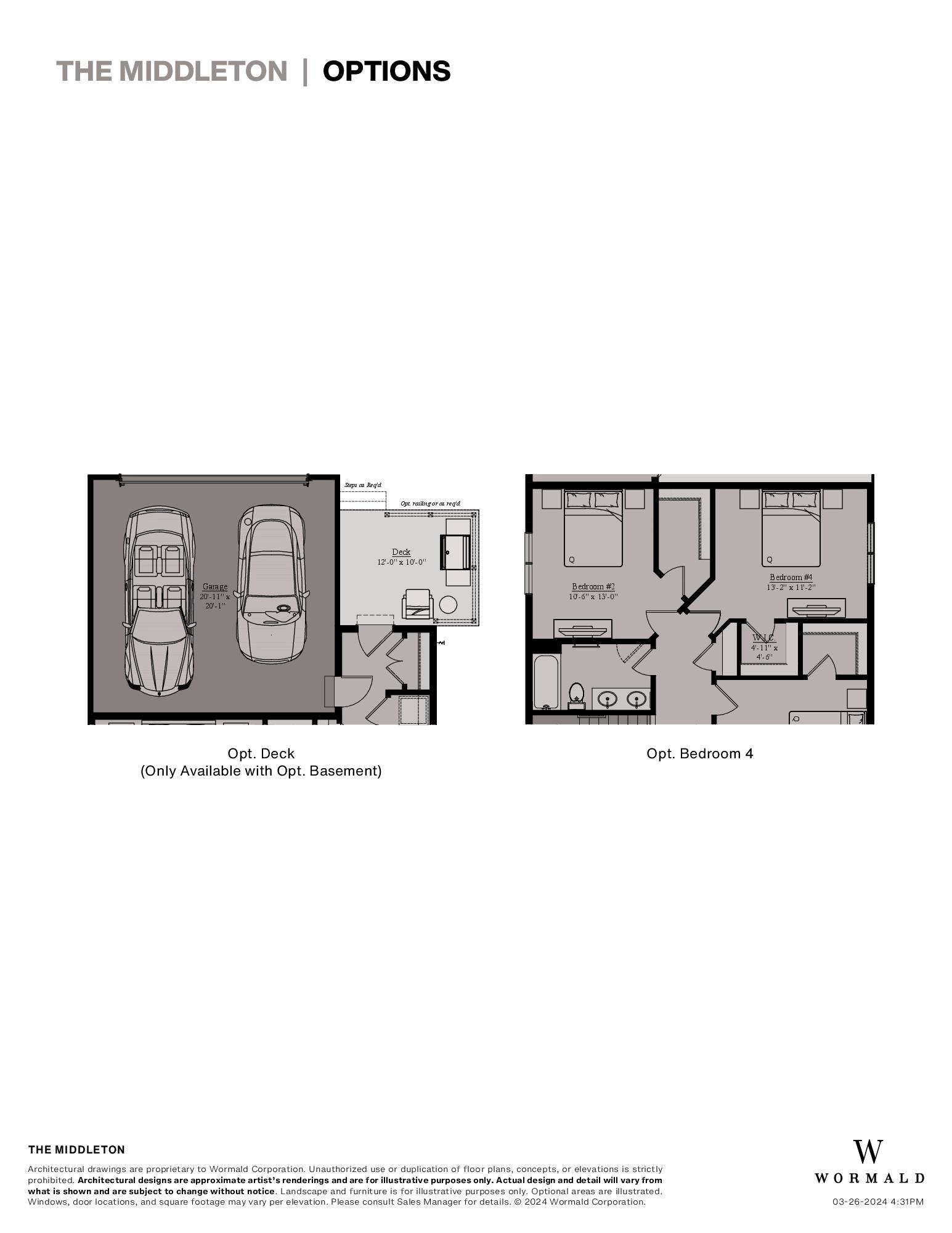 The Middleton floor plan 5