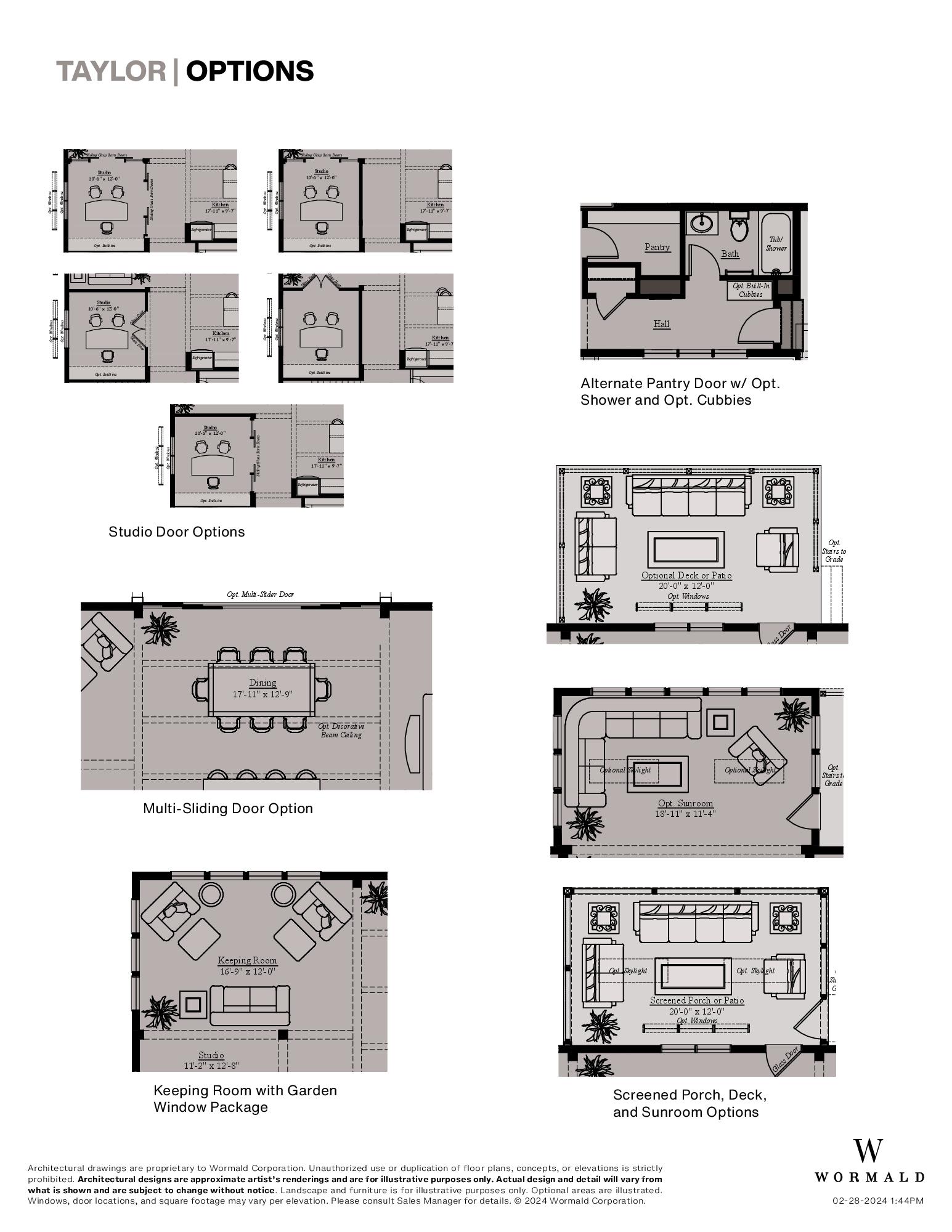 The Taylor floor plan 2