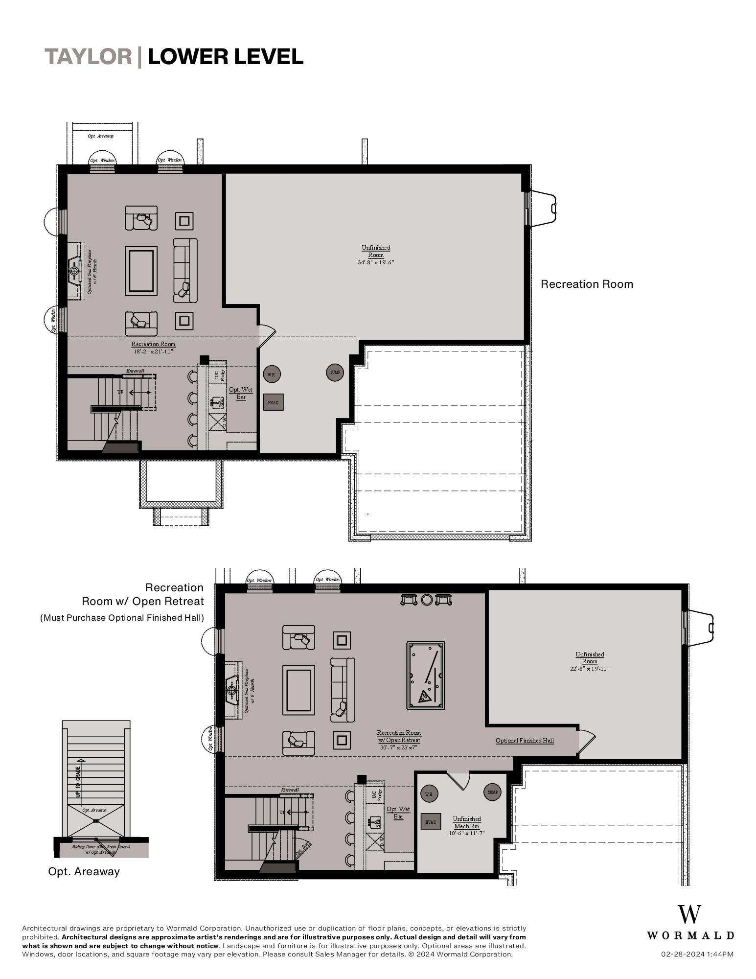 The Taylor floor plan 4