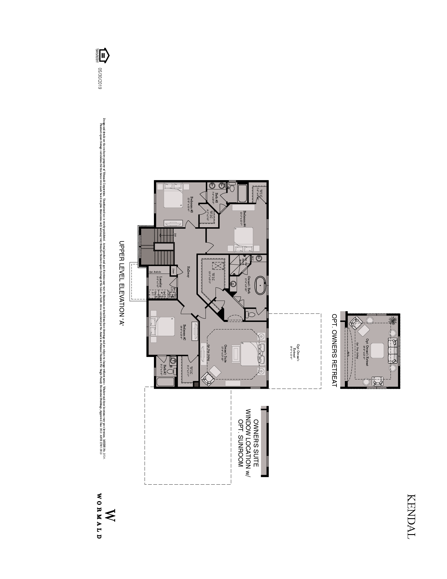 The Kendal floor plan 3