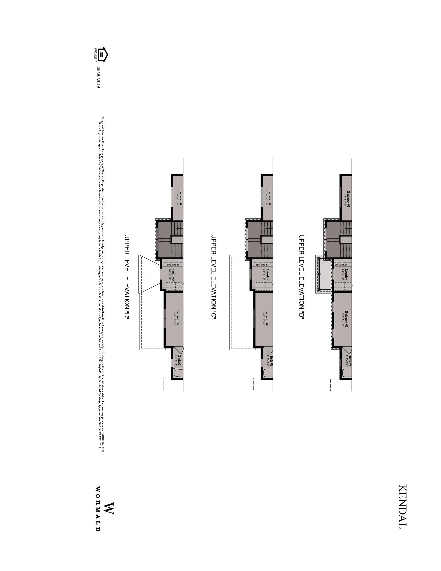 The Kendal floor plan 4