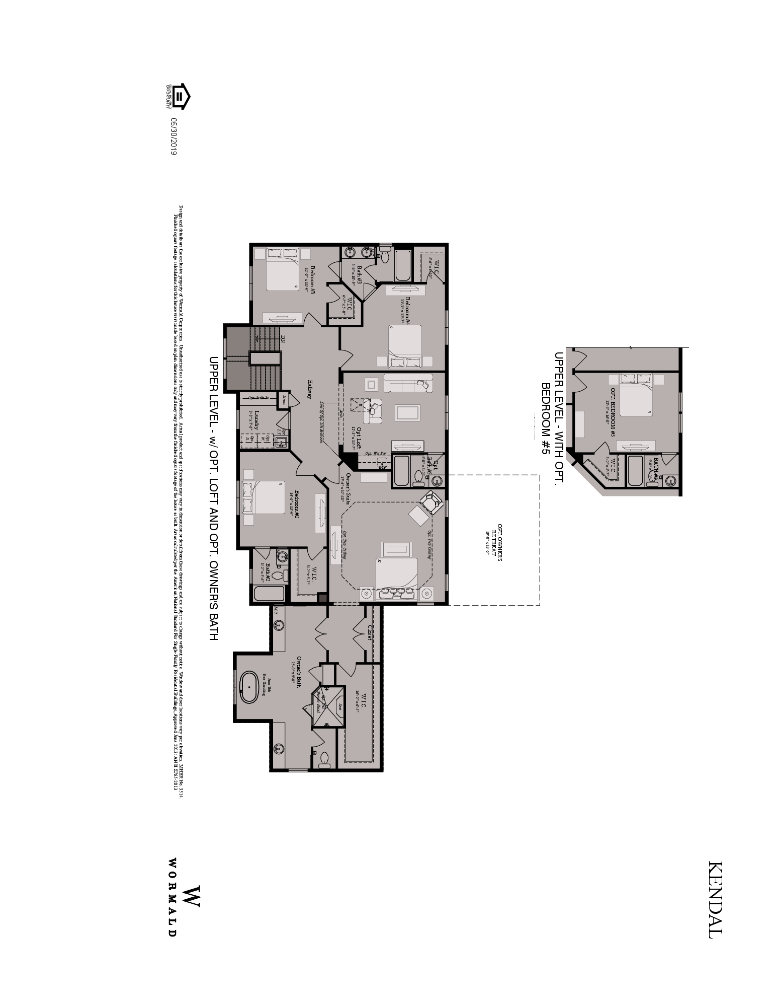The Kendal floor plan 5