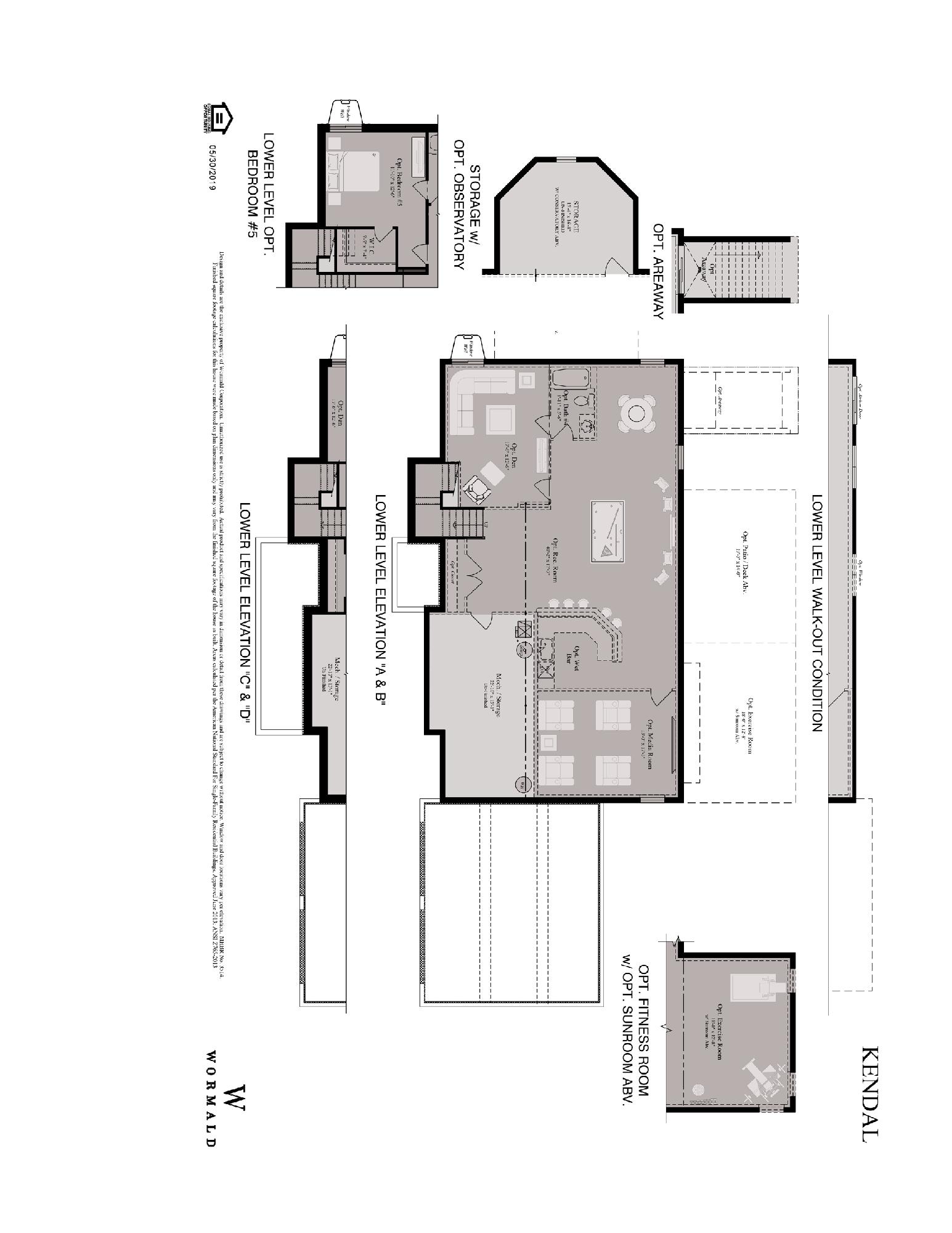 The Kendal floor plan 6