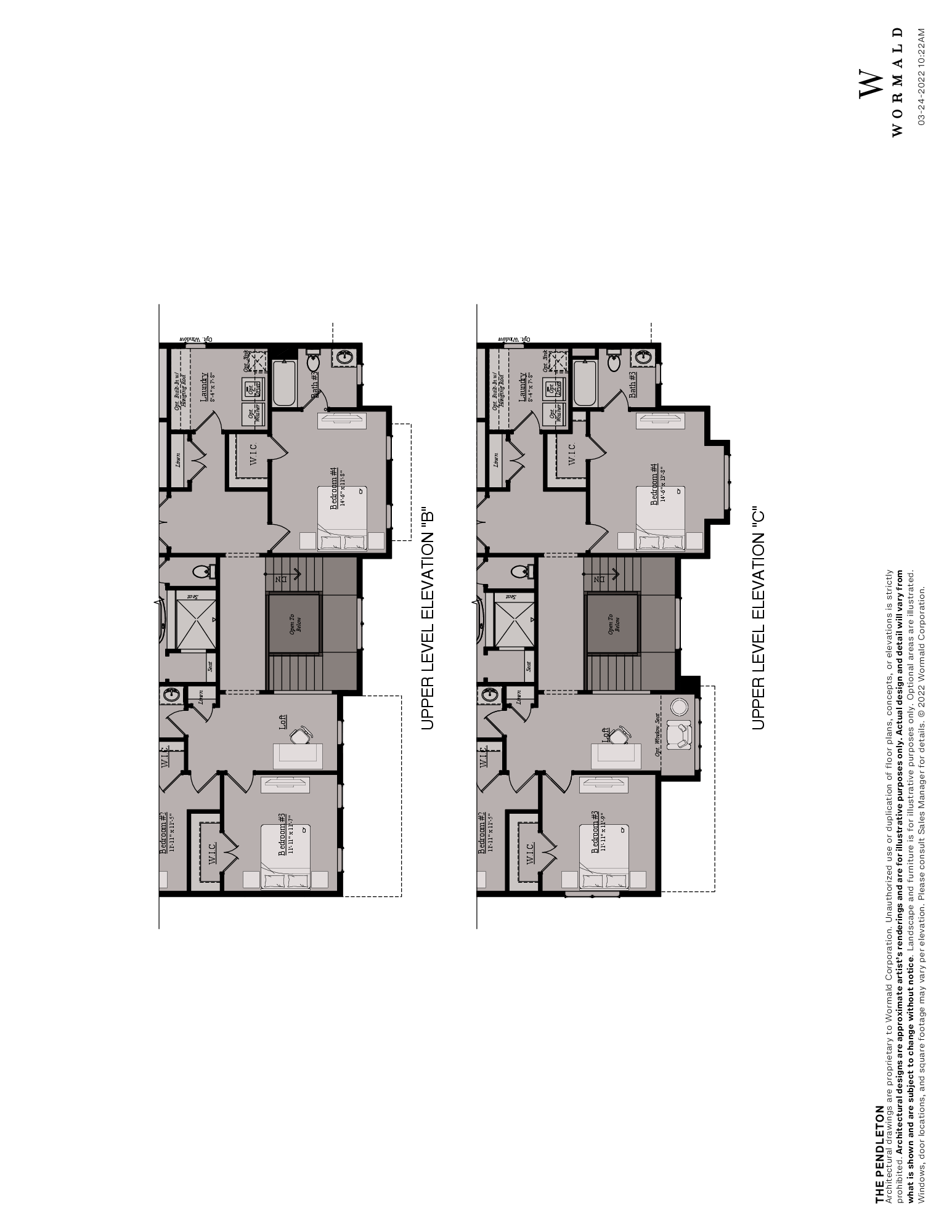The Pendleton floor plan 4