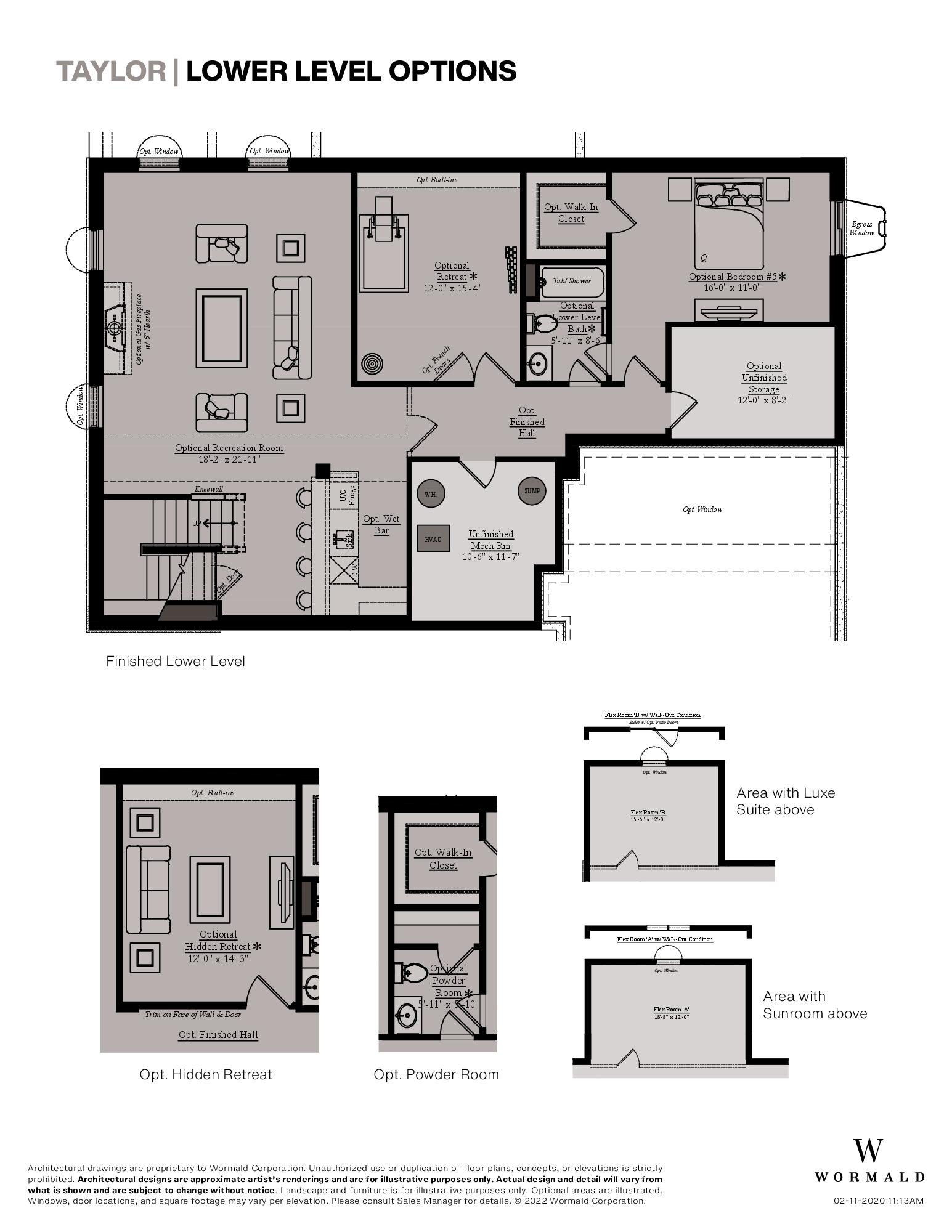 The Taylor floor plan 5