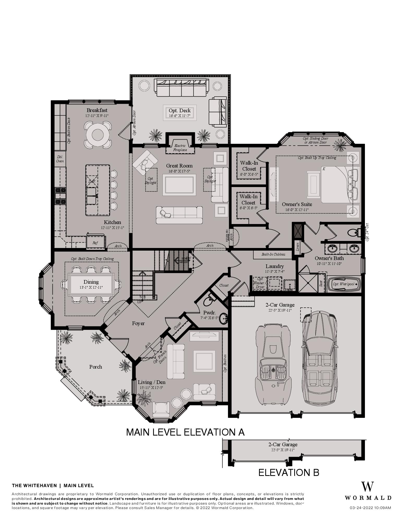 The Whitehaven floor plan 0