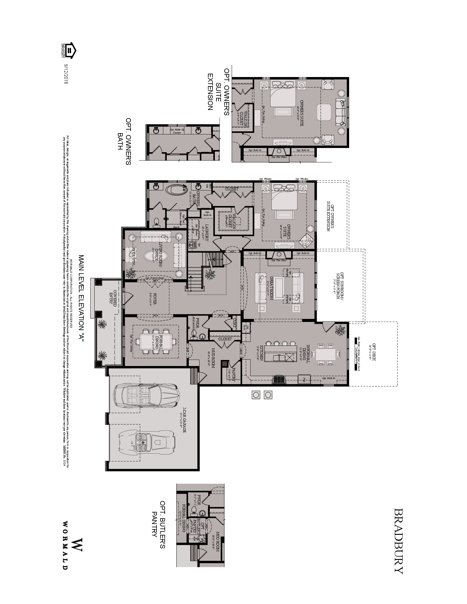 The Bradbury floor plan 0