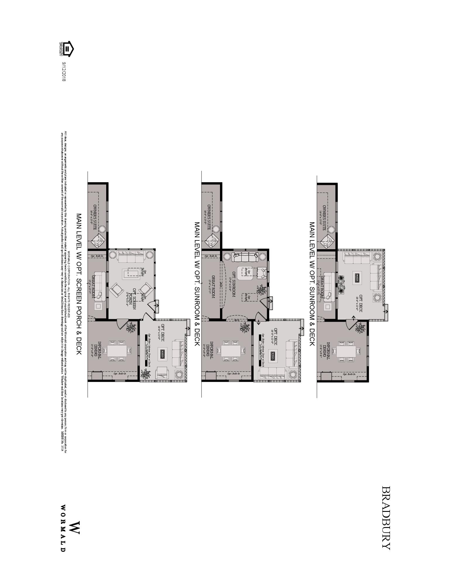 The Bradbury floor plan 2