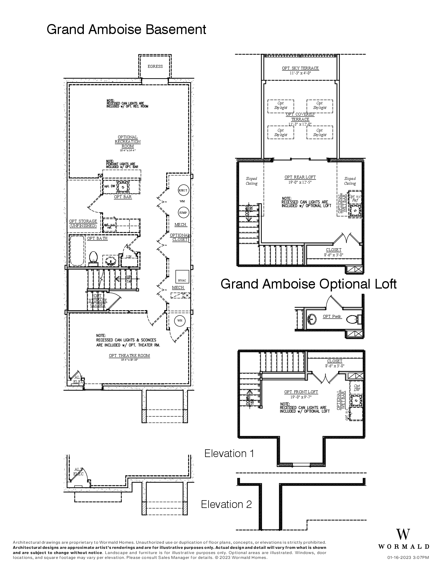 The Grand Amboise floor plan 2