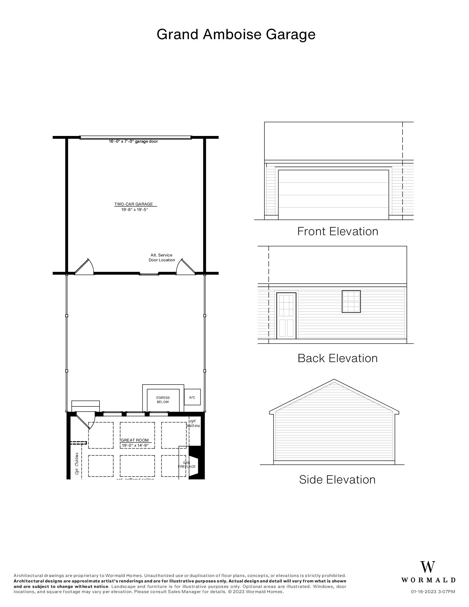 The Grand Amboise floor plan 3