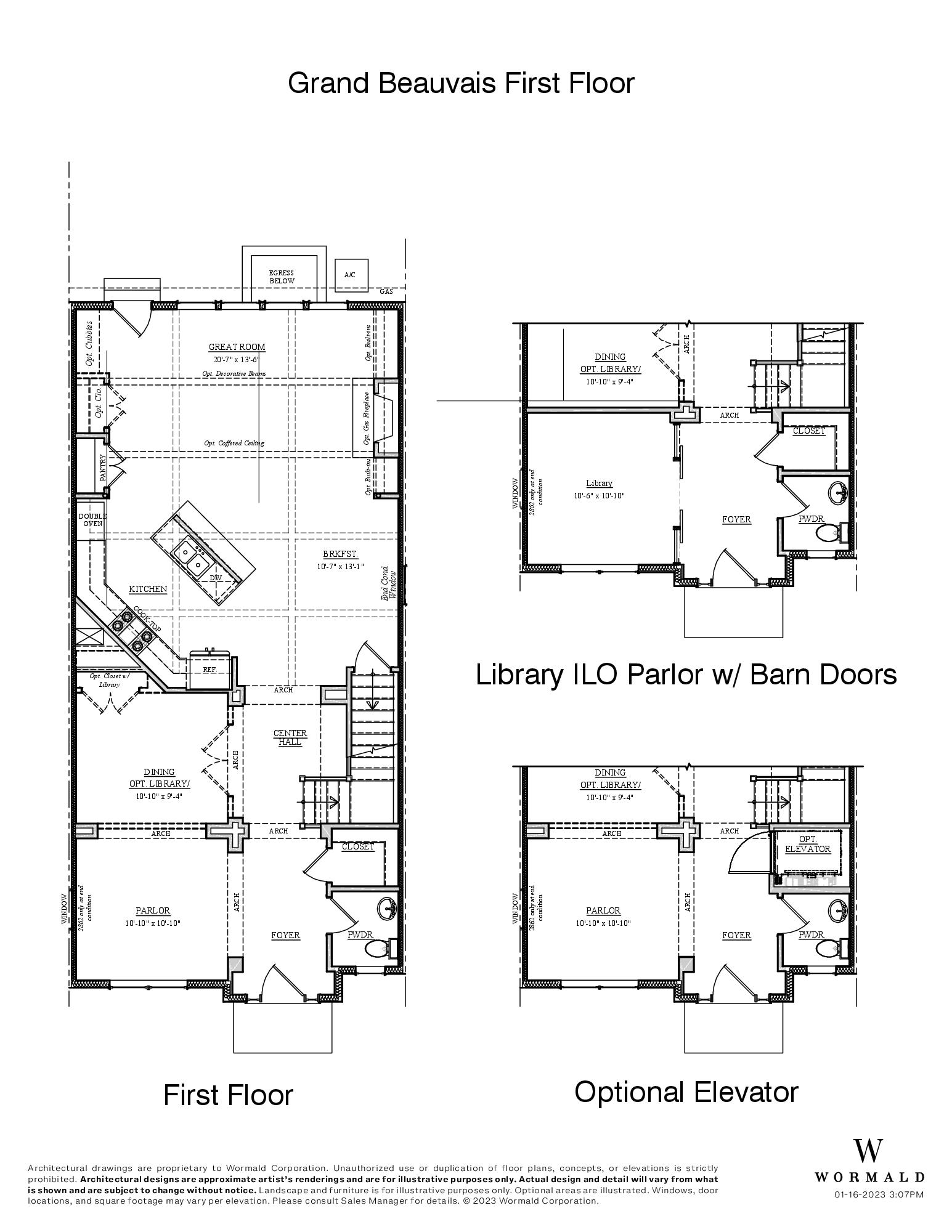 The Grand Beauvais floor plan 0