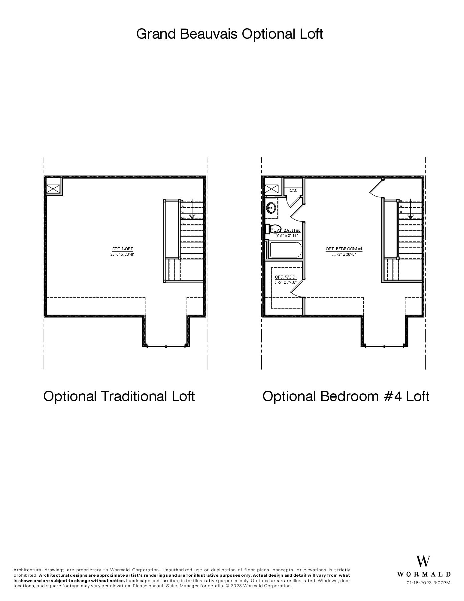 The Grand Beauvais floor plan 2