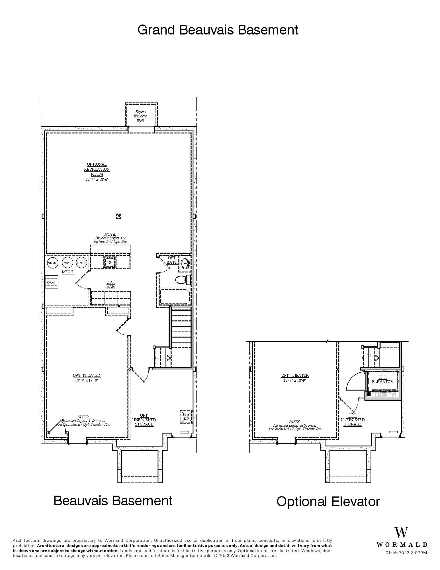 The Grand Beauvais floor plan 3