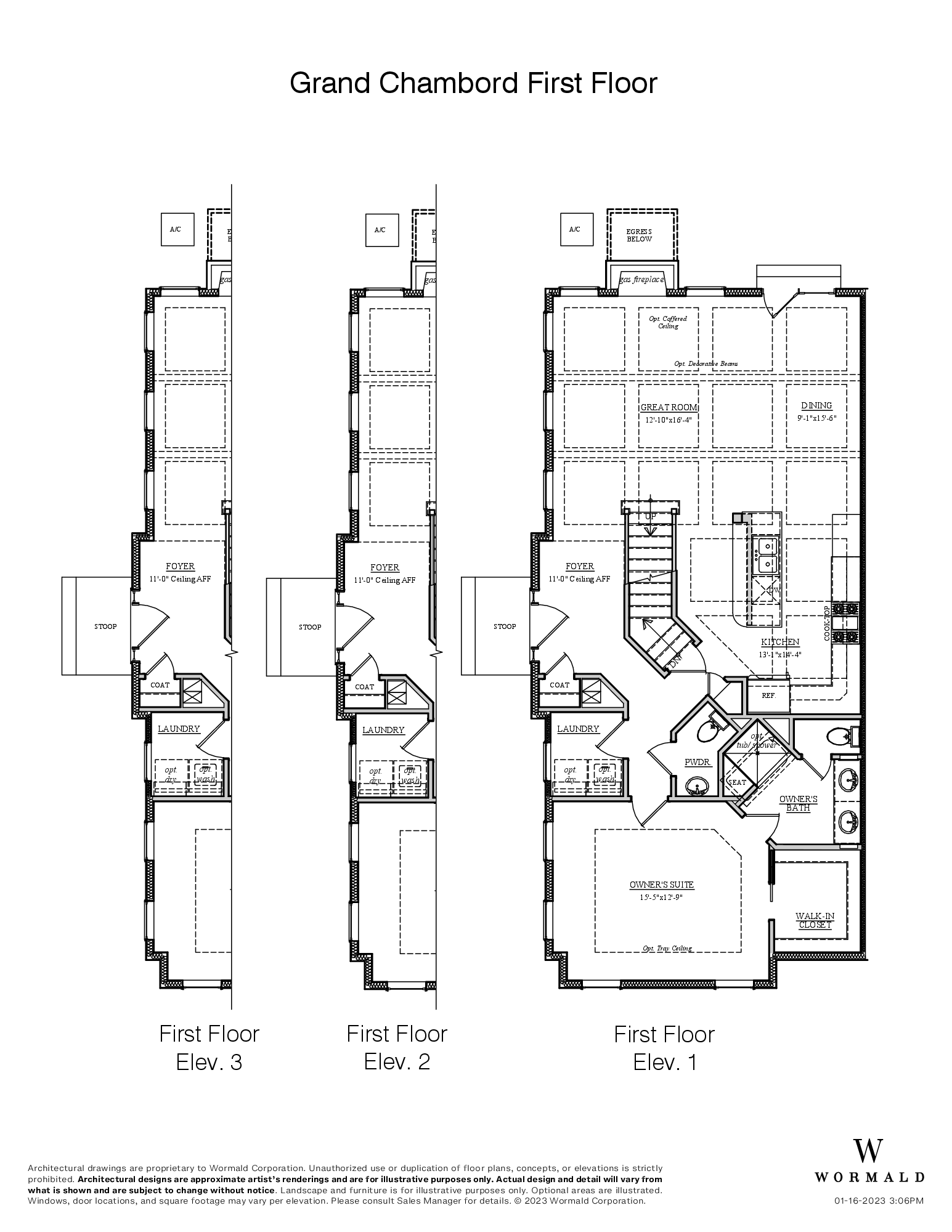 The Grand Chambord floor plan 0