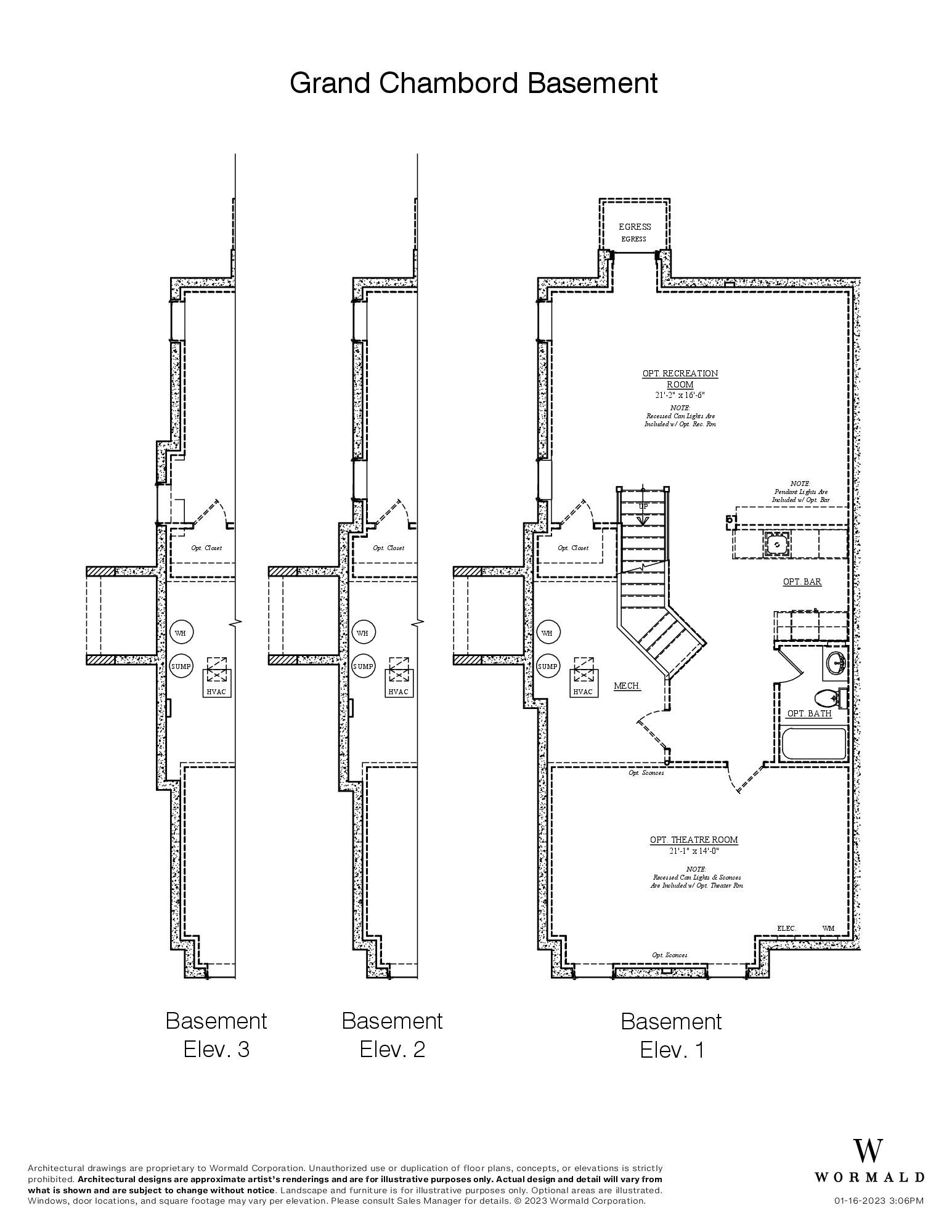 The Grand Chambord floor plan 2