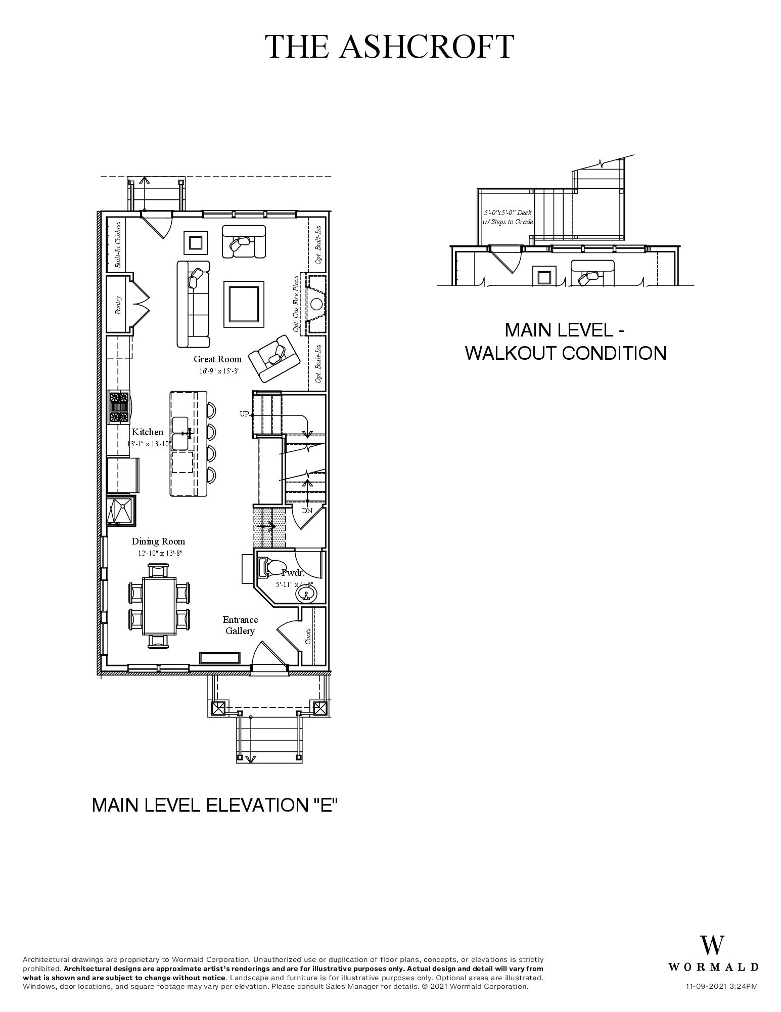 The Ashcroft floor plan 1