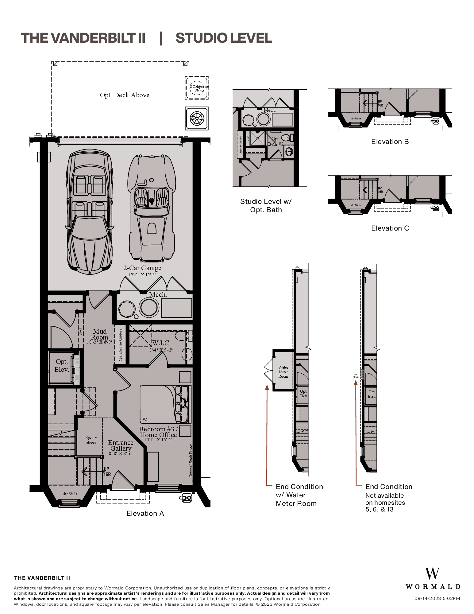 The Vanderbilt II floor plan 0