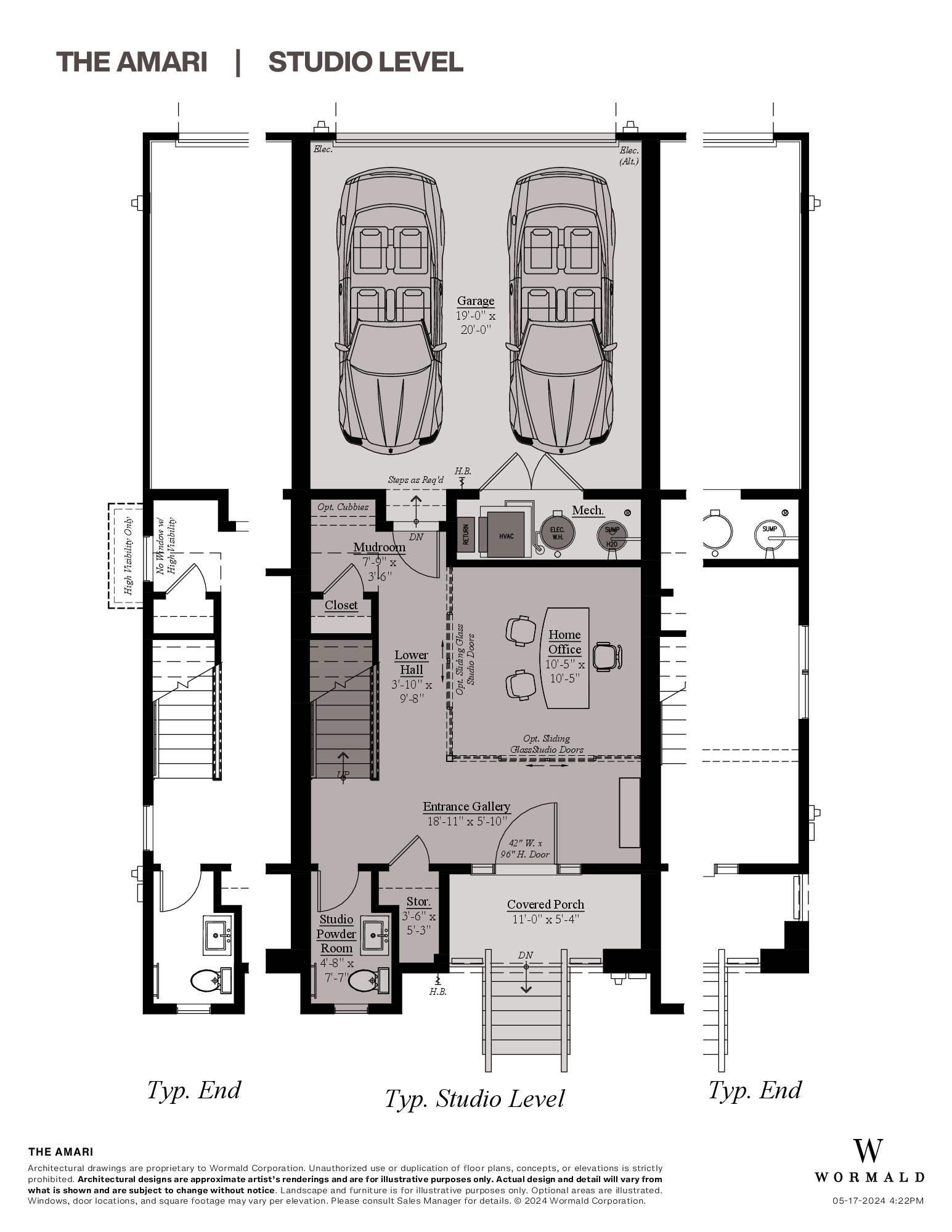 The Amari floor plan 0