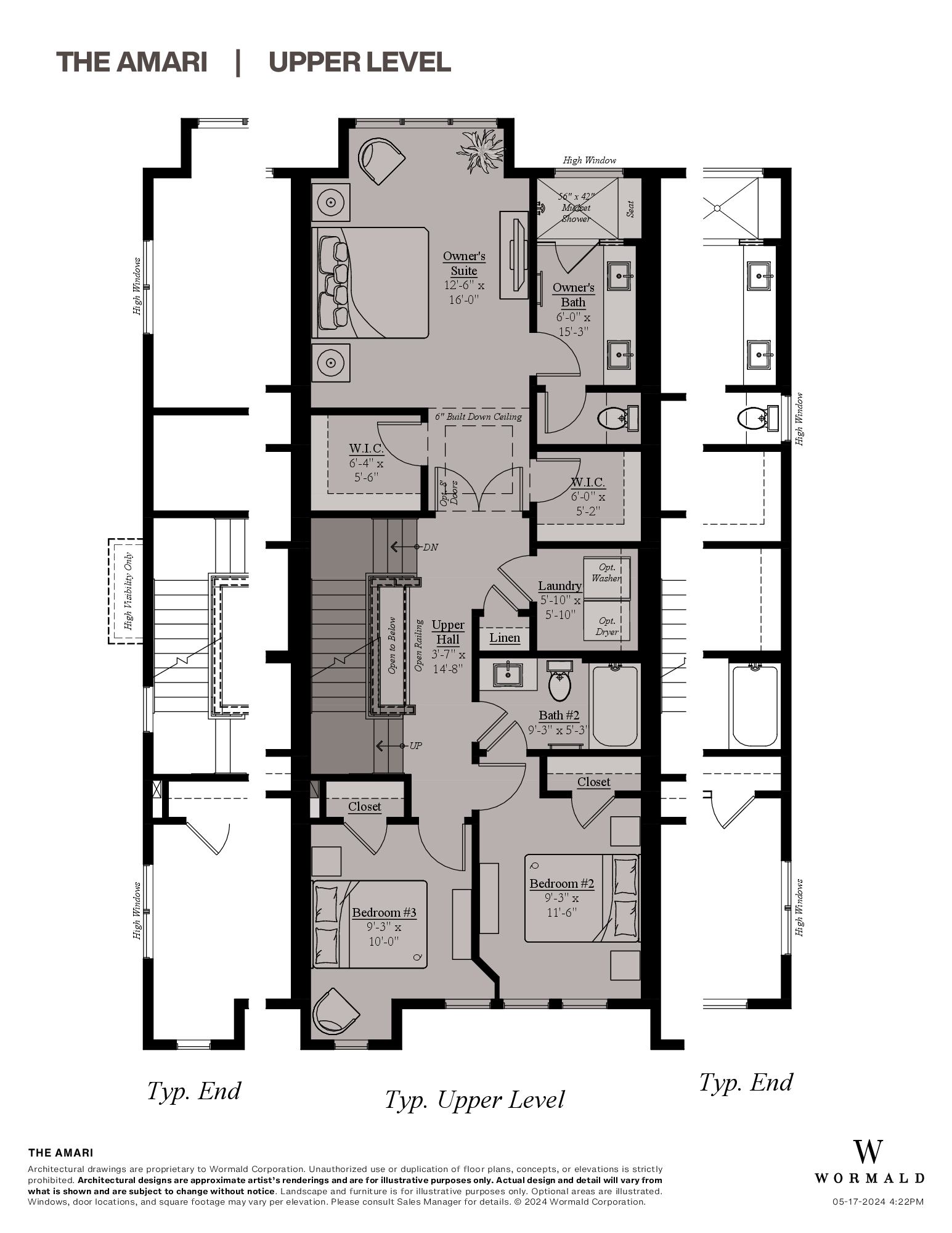 The Amari floor plan 2