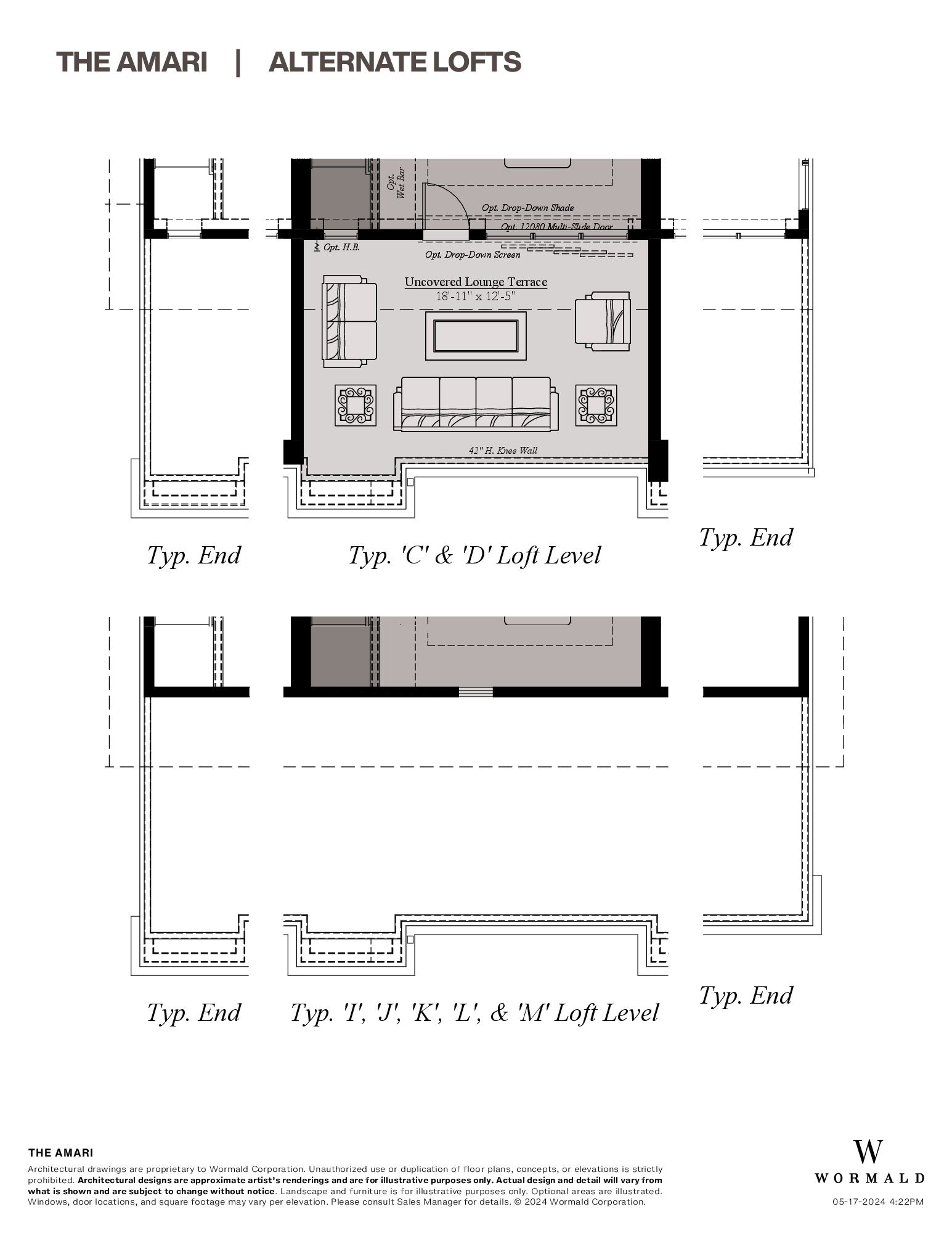 The Amari floor plan 4