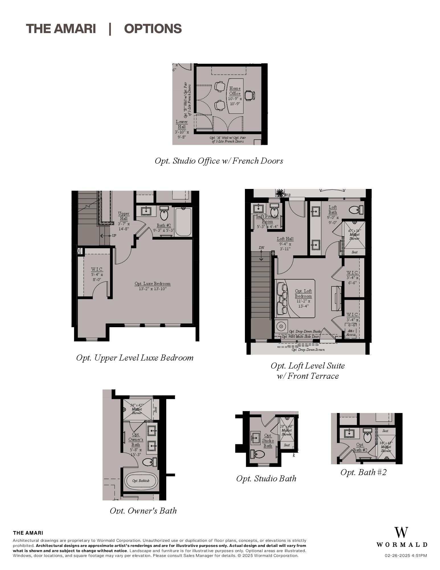 The Amari floor plan 5