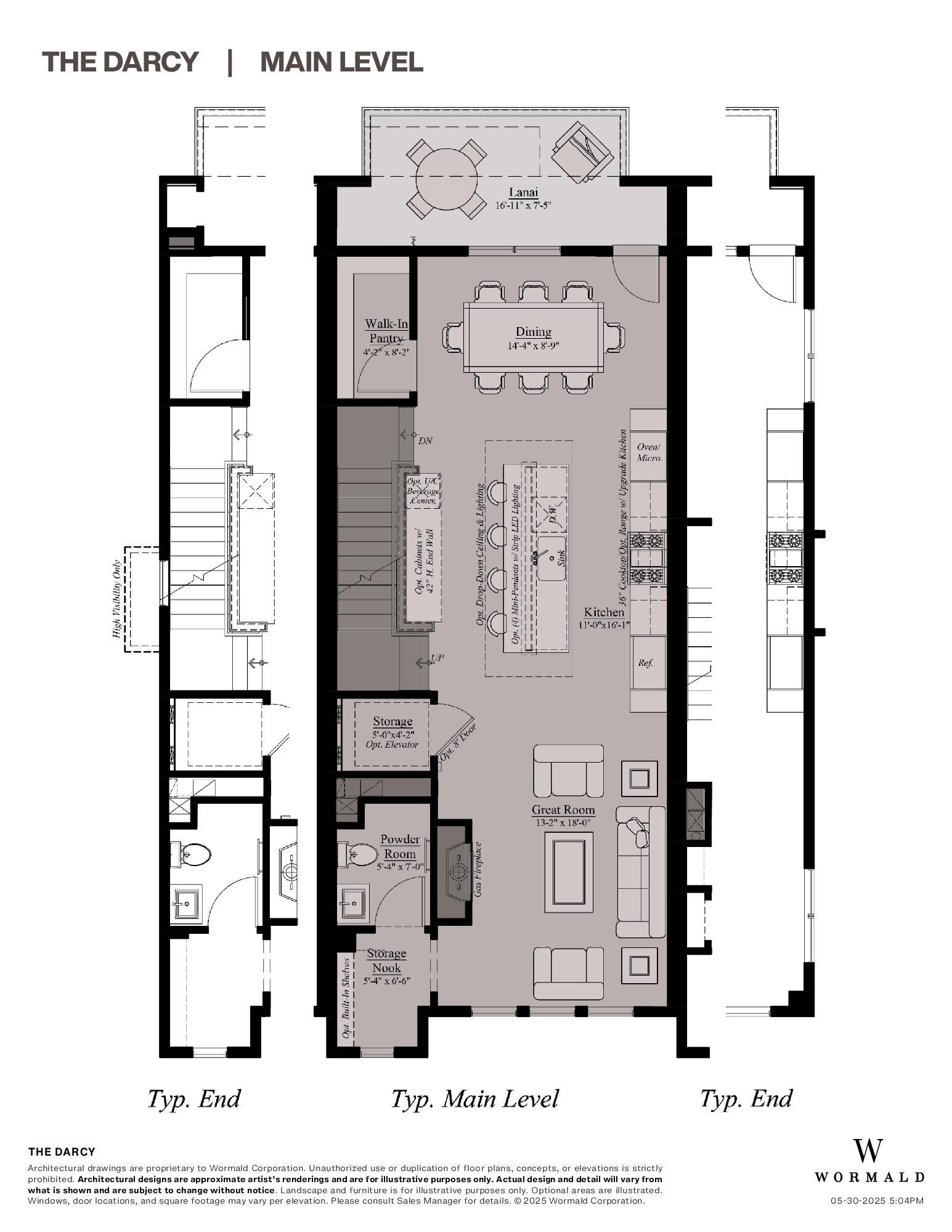 The Darcy floor plan 1