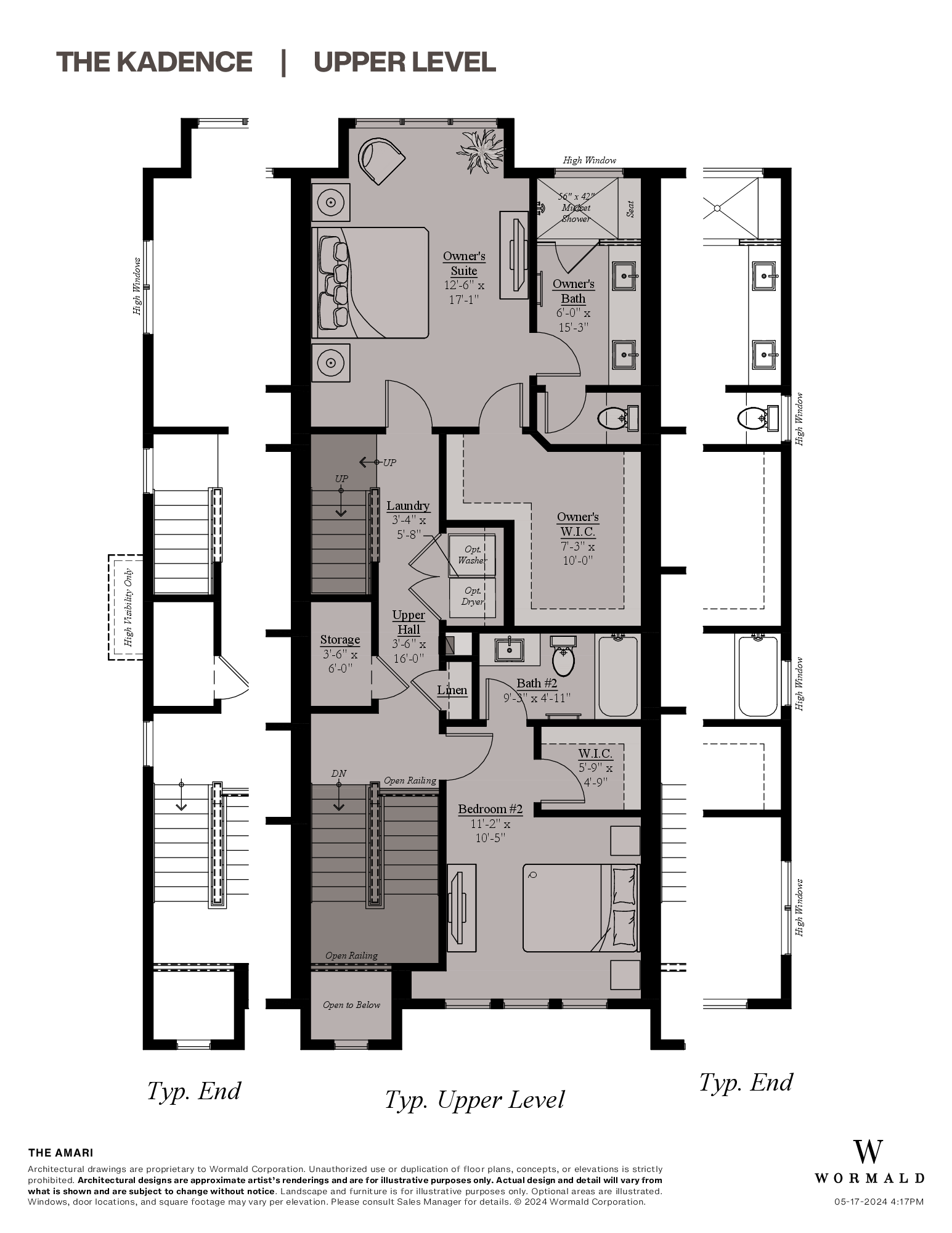 The Kadence floor plan 2