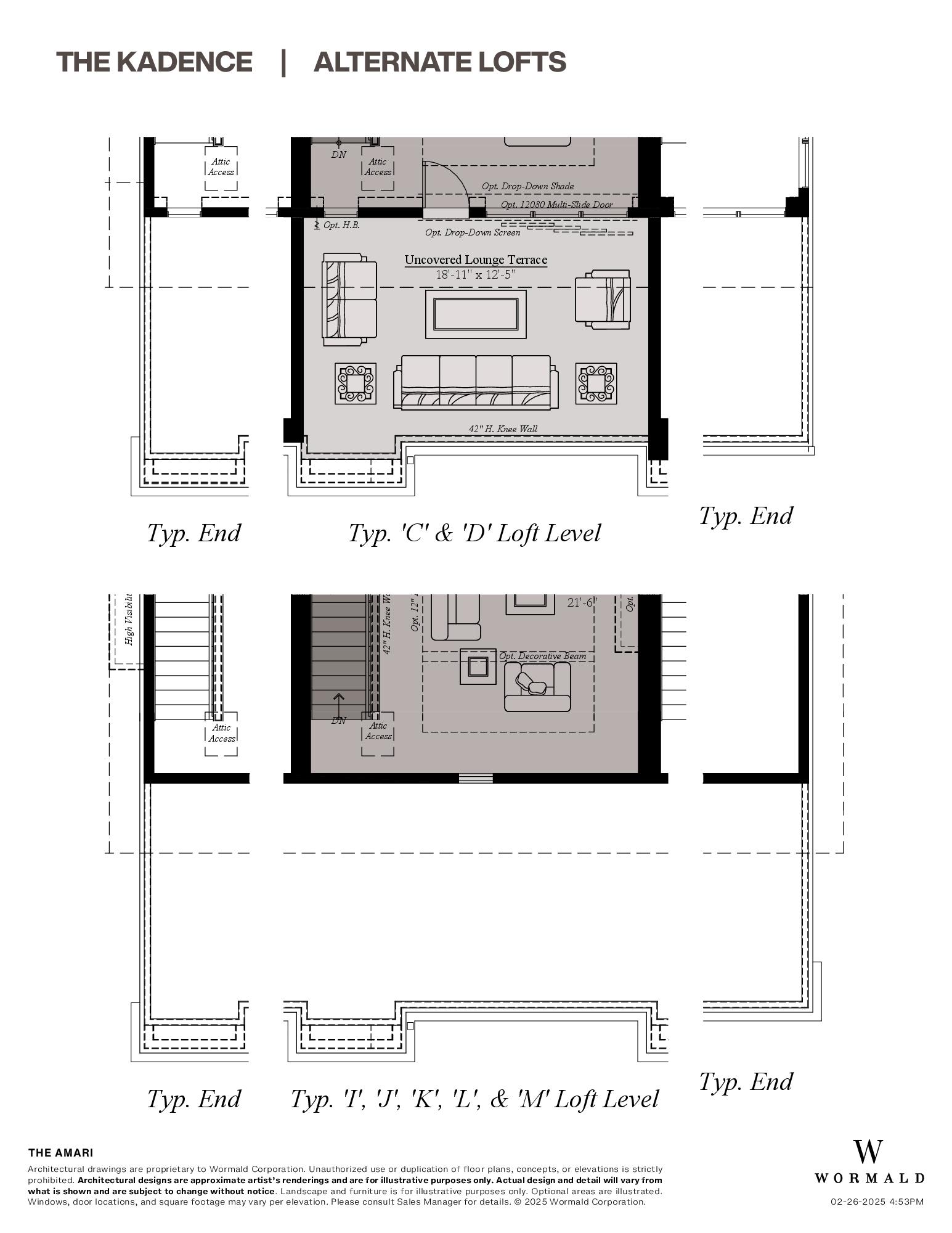 The Kadence floor plan 4