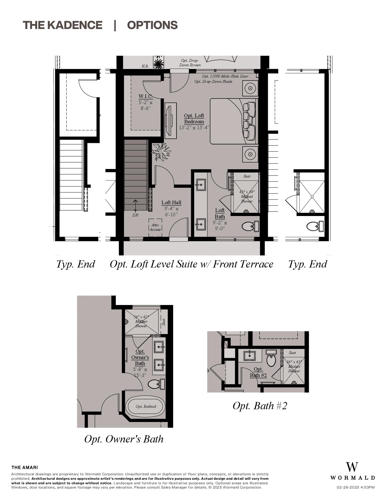 The Kadence floor plan 5