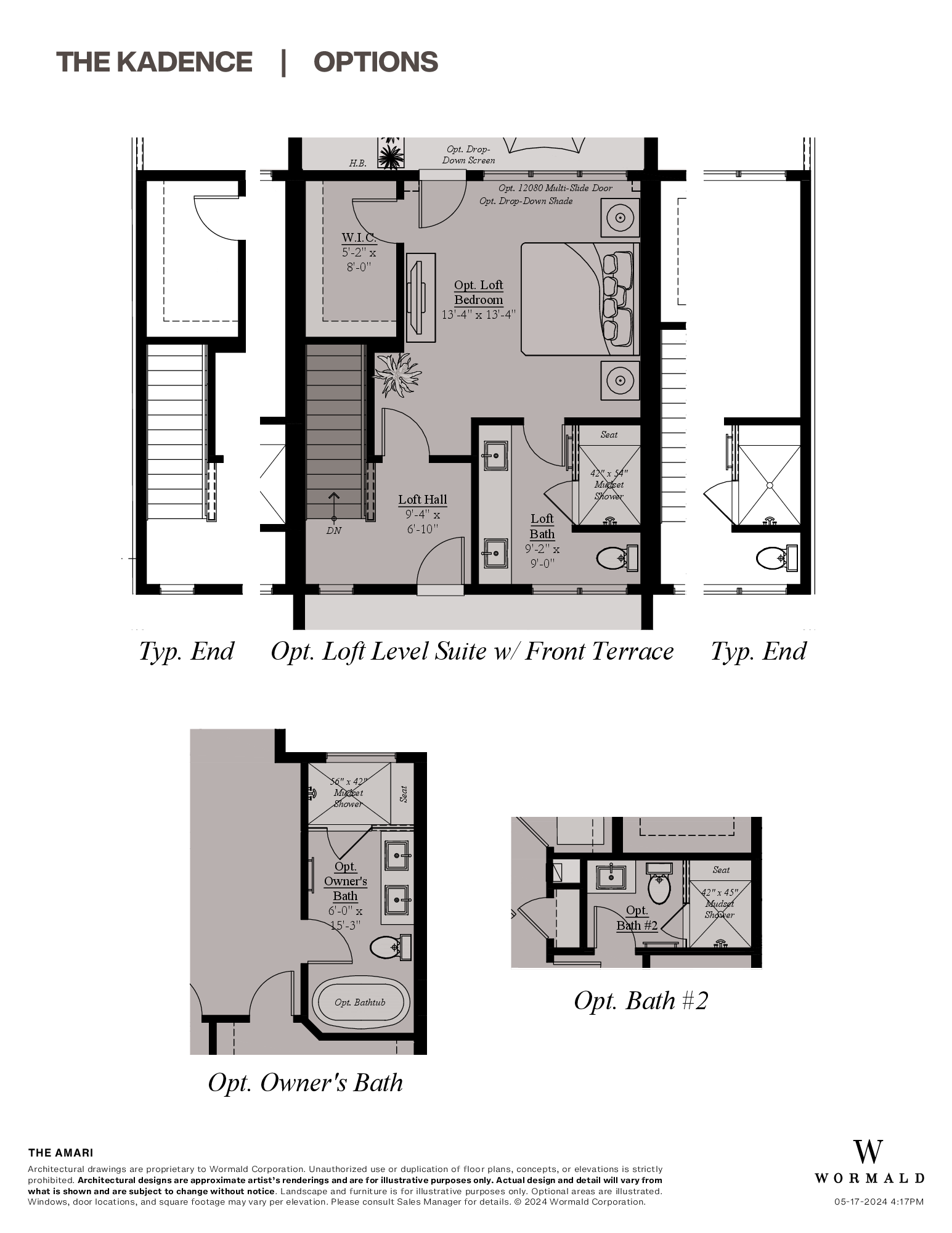 The Kadence floor plan 5