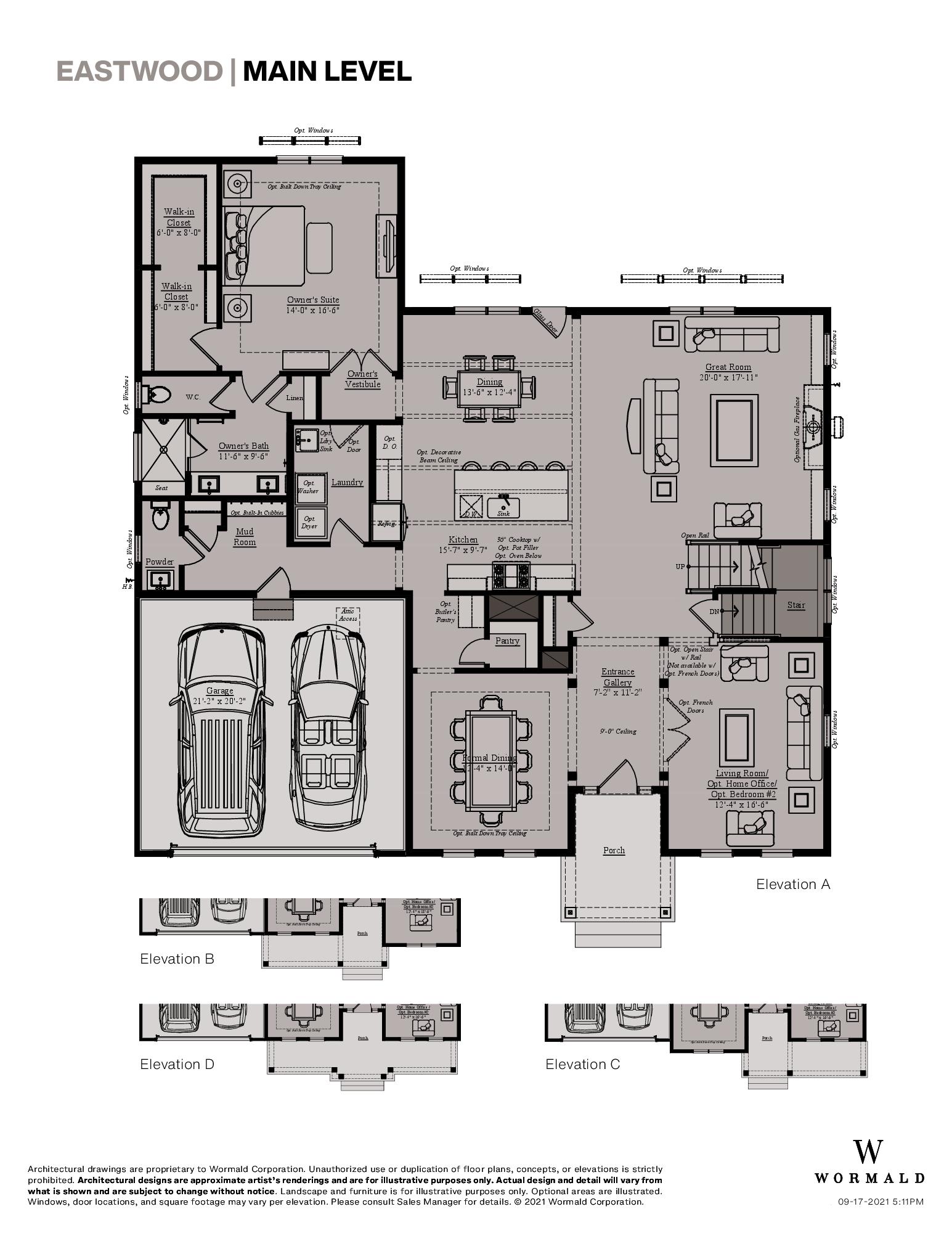 The Eastwood floor plan 0