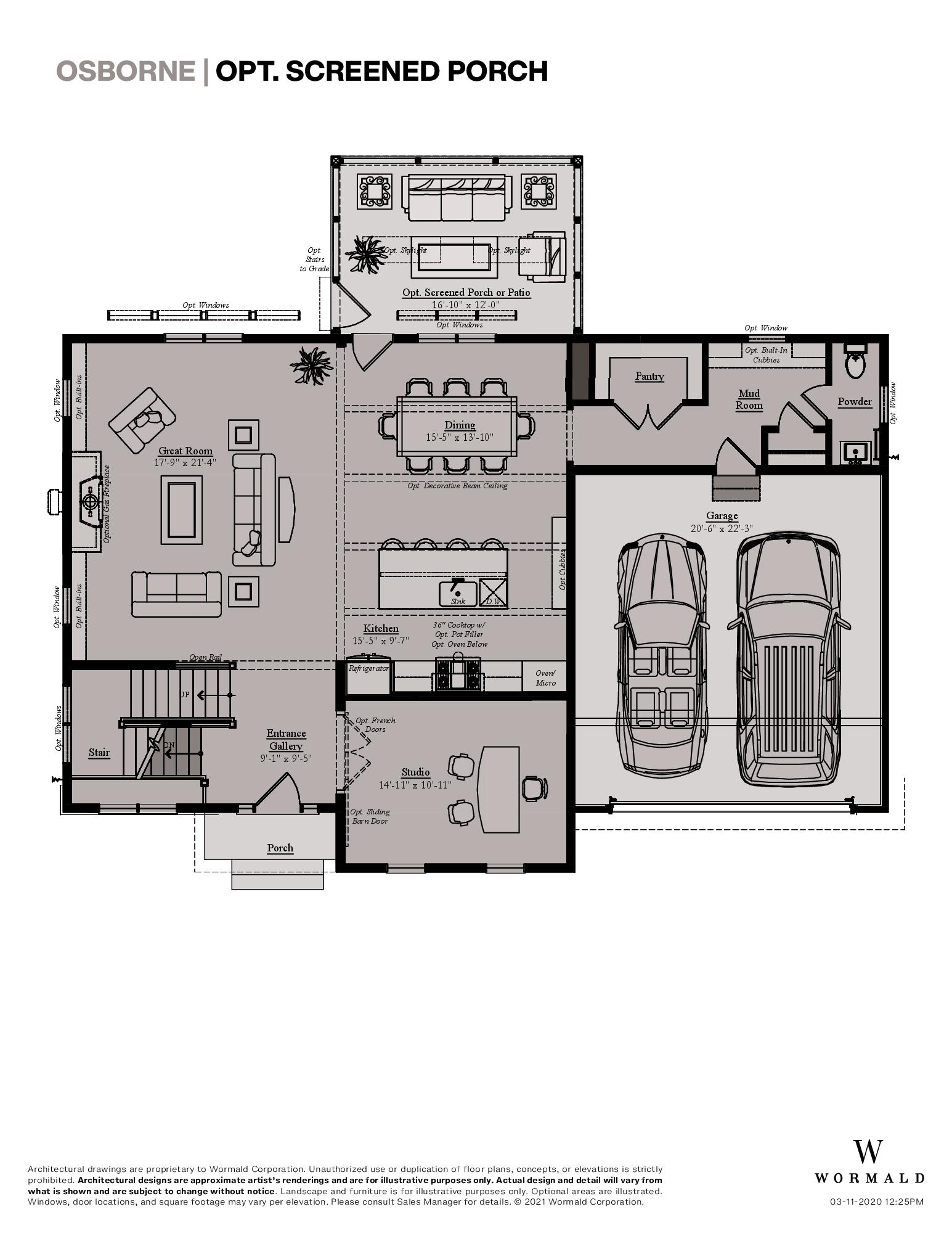 The Osborne floor plan 3