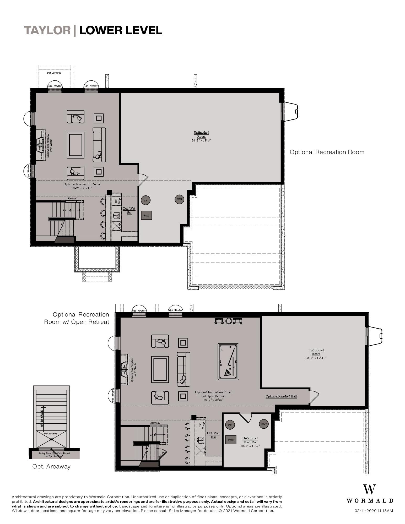 The Taylor floor plan 4