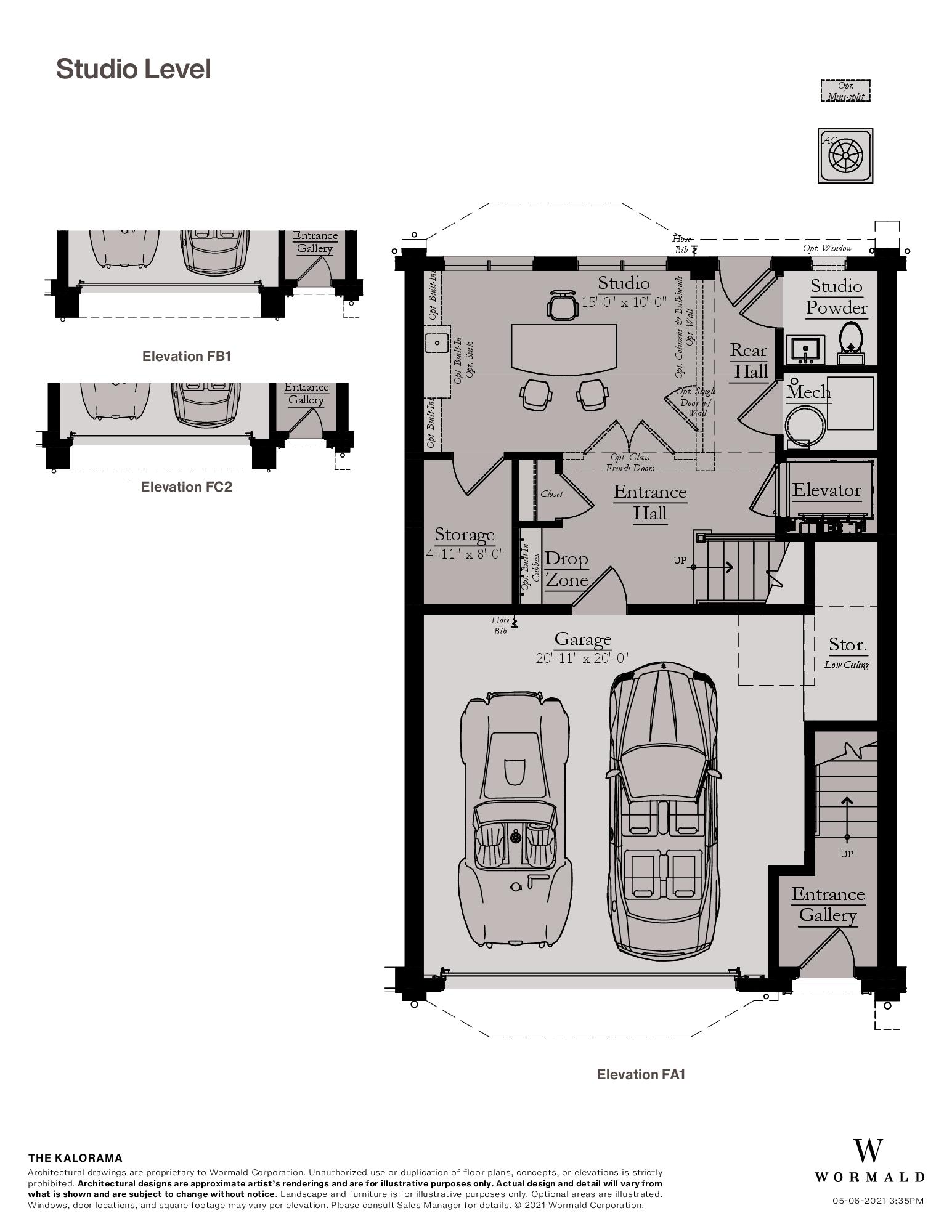 The Kalorama floor plan 0