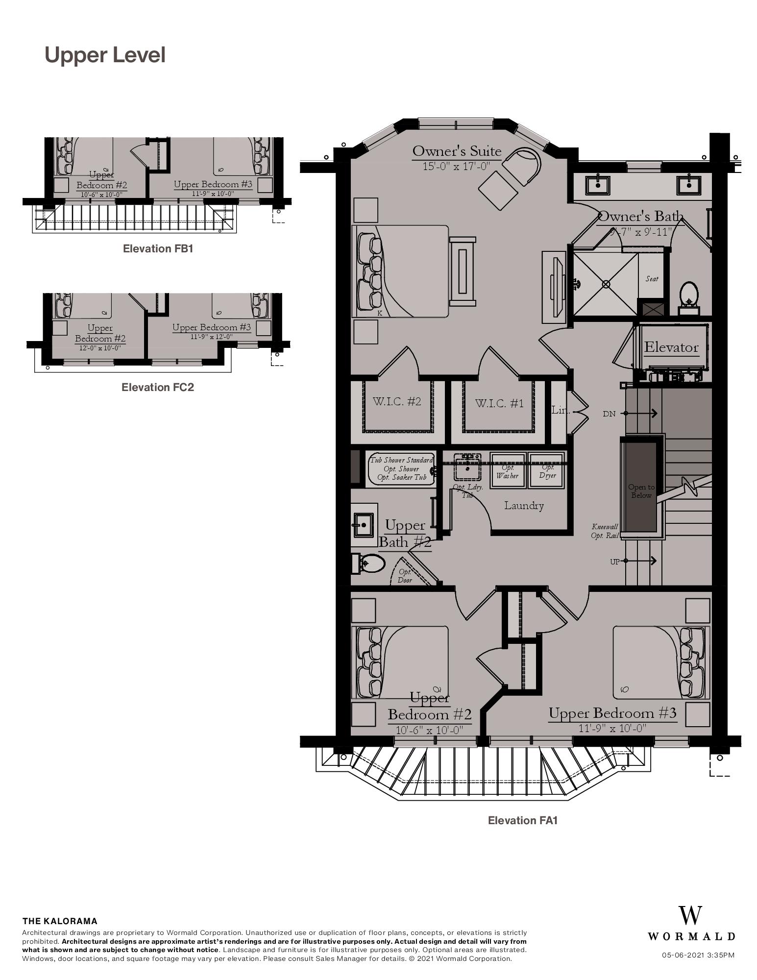 The Kalorama floor plan 2