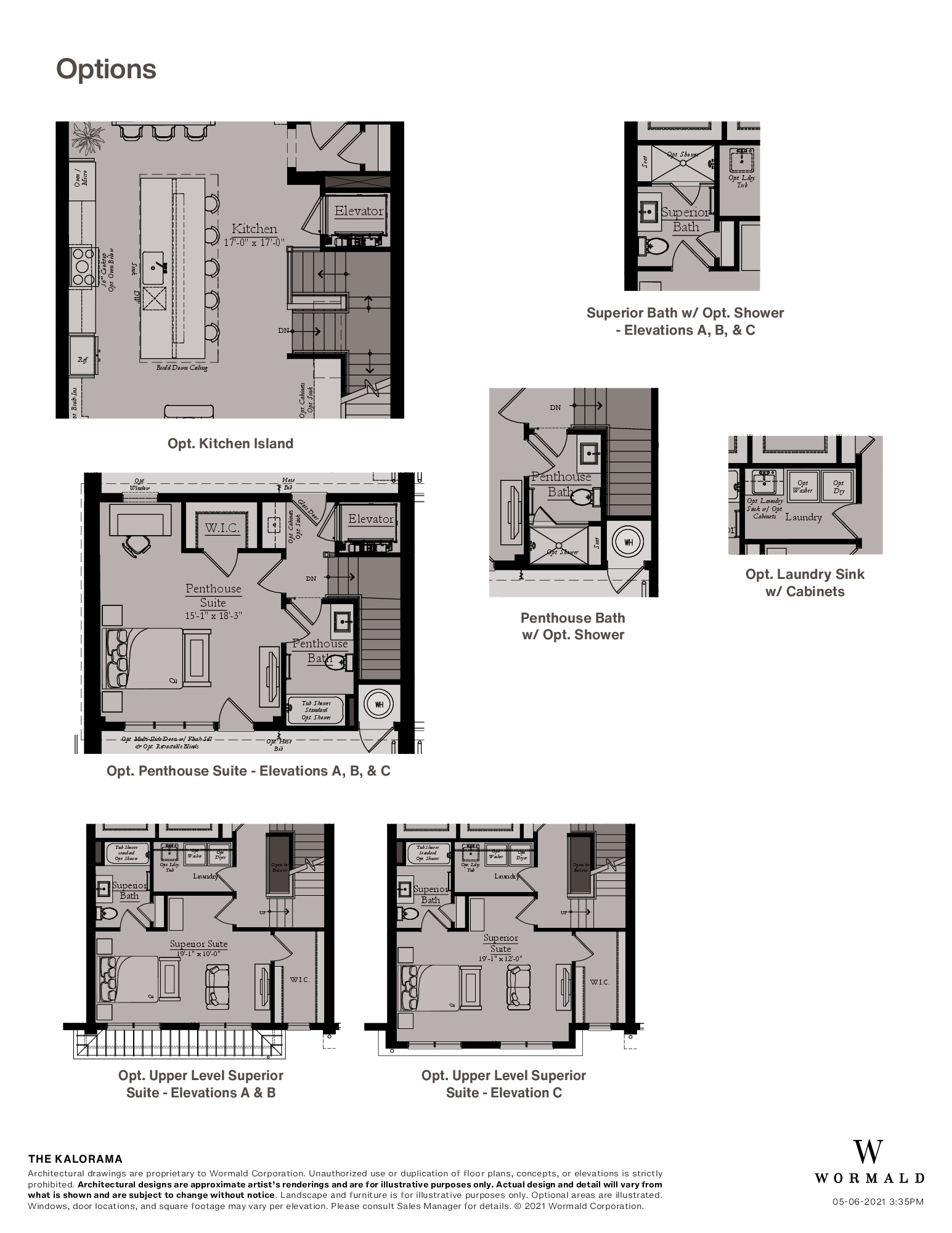 The Kalorama floor plan 5