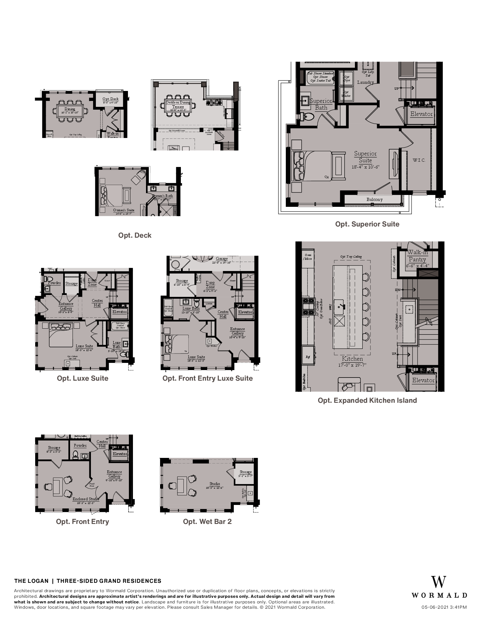 The Logan: Three-sided Grand Residence floor plan 5