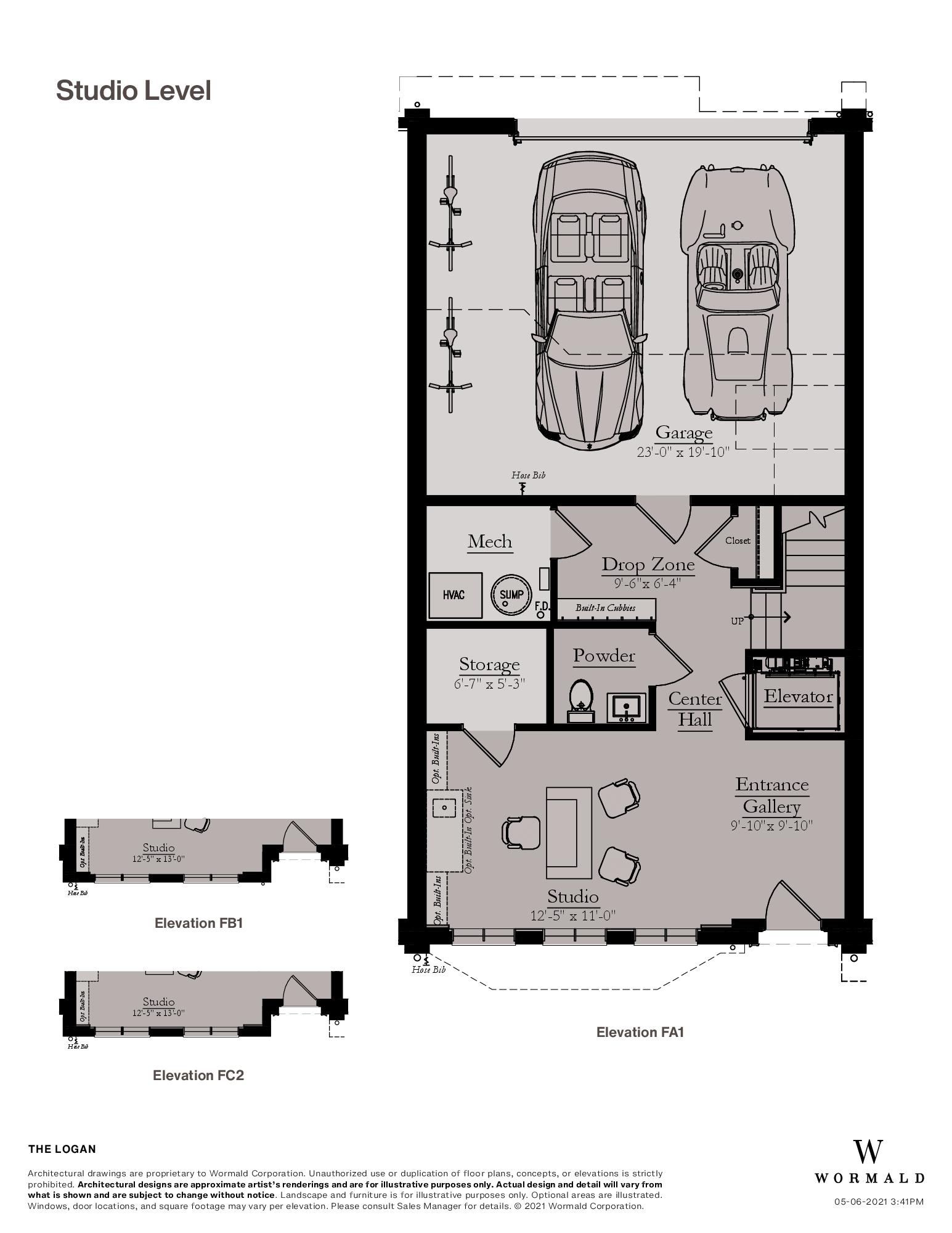 The Logan floor plan 0