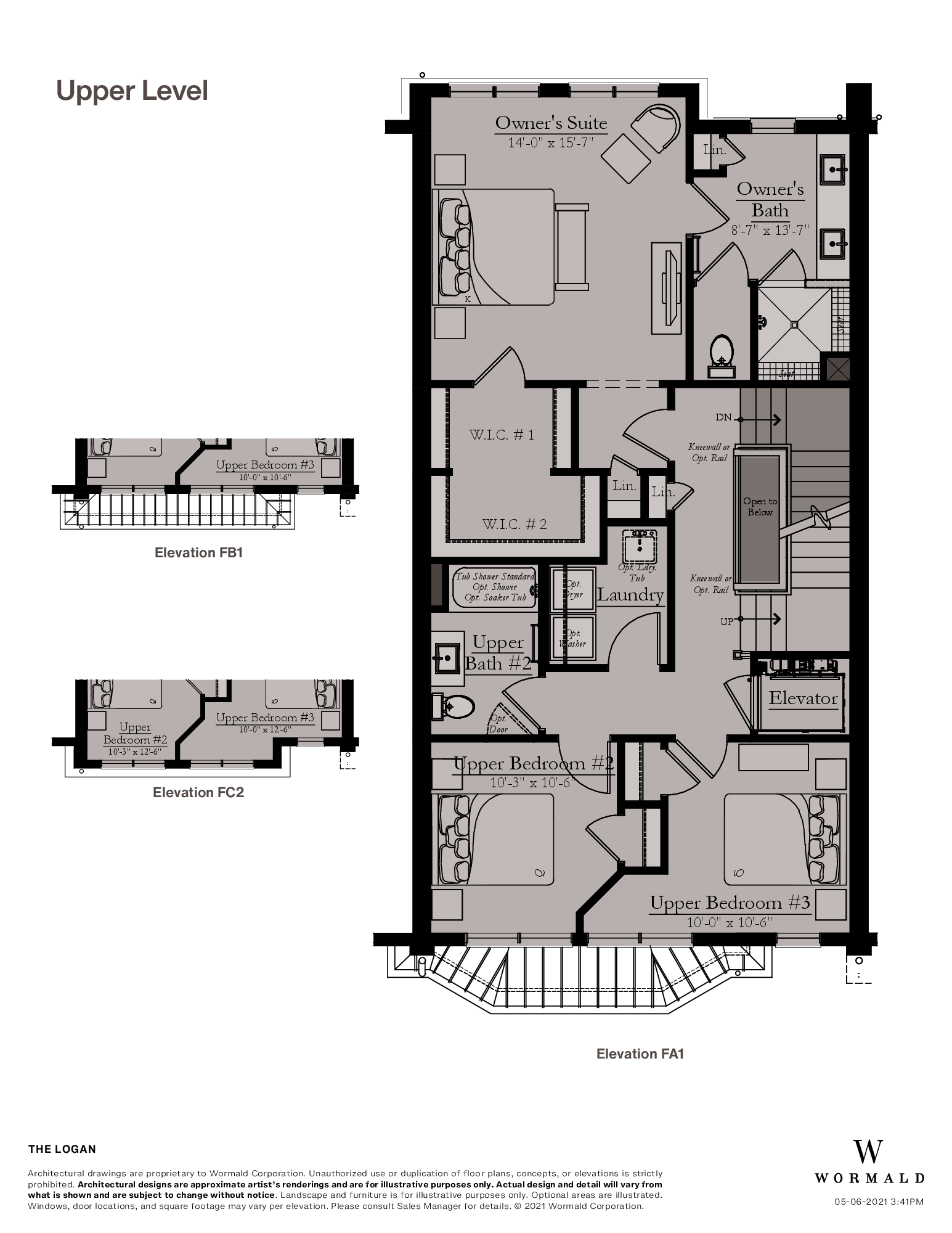 The Logan floor plan 2