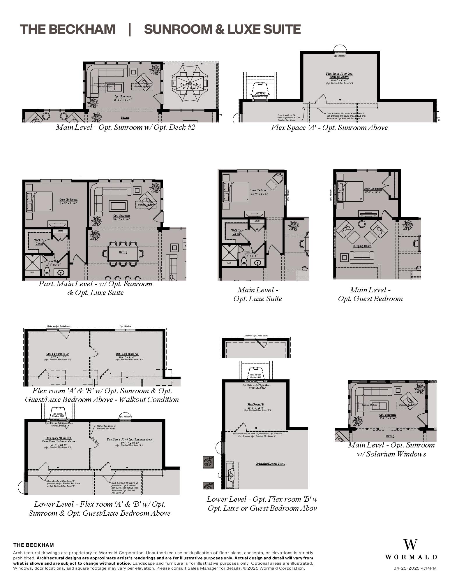 The Beckham floor plan 4