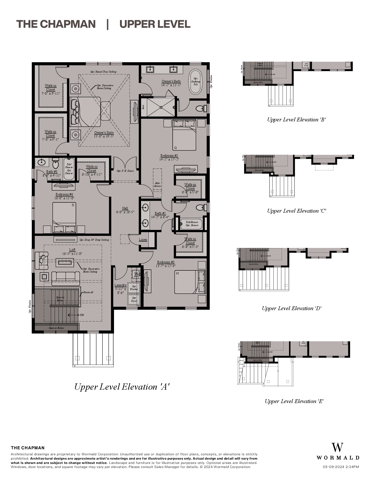 The Chapman floor plan 1