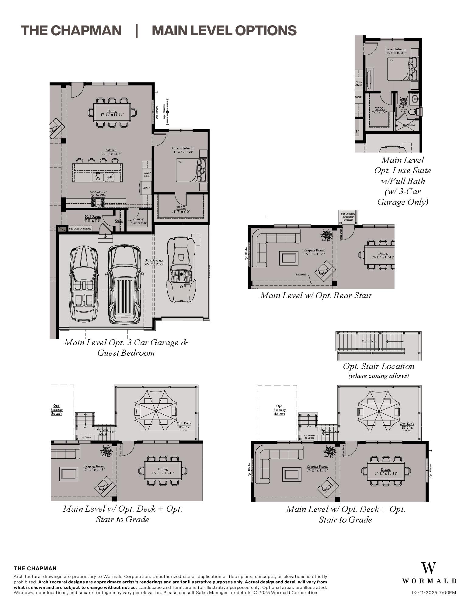 The Chapman floor plan 3