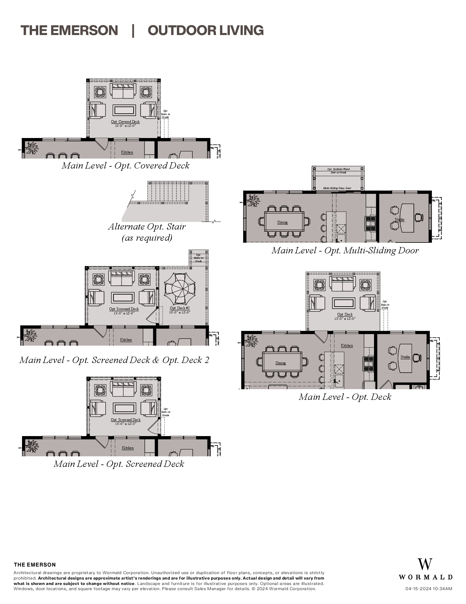 The Emerson floor plan 5