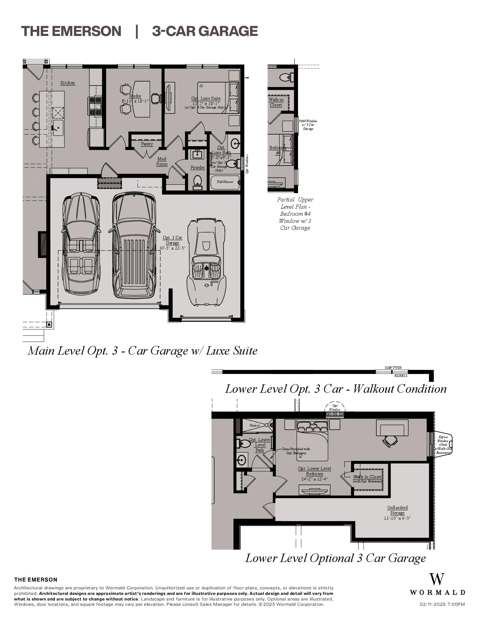 The Emerson floor plan 6