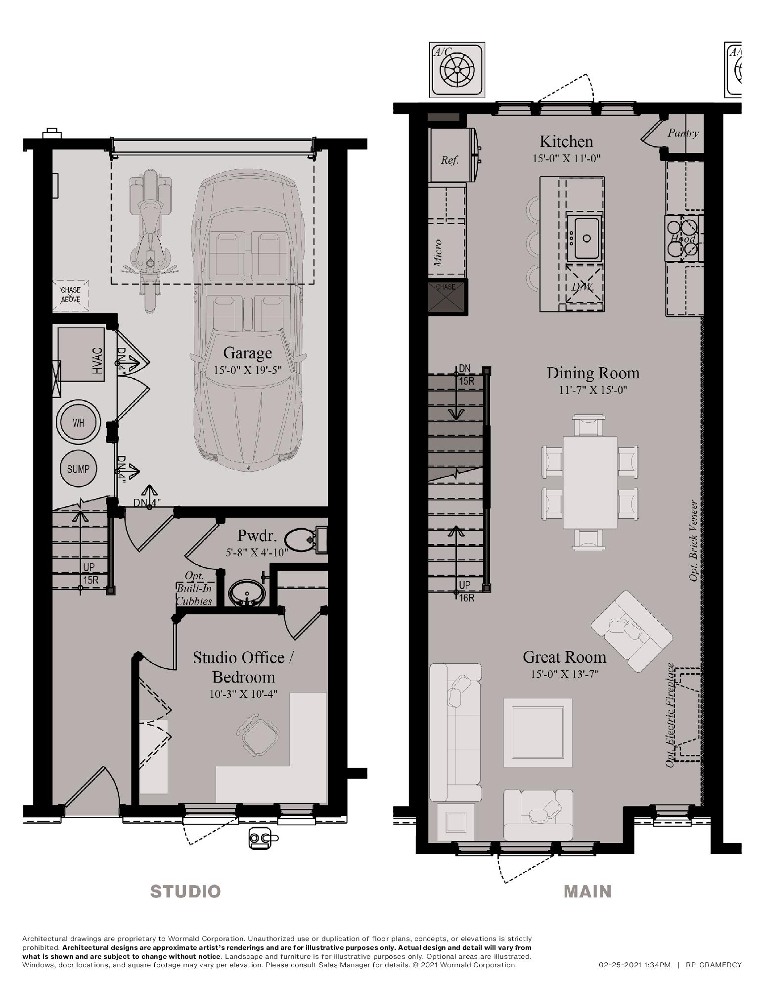 The Gramercy floor plan 0