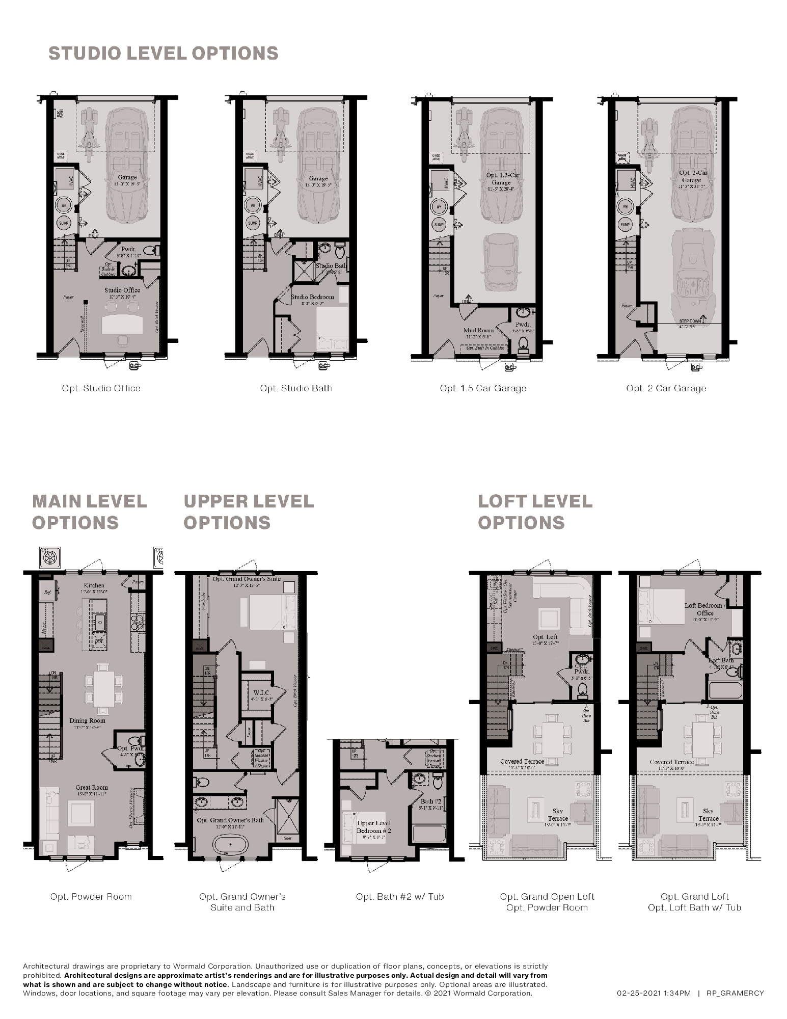 The Gramercy floor plan 2